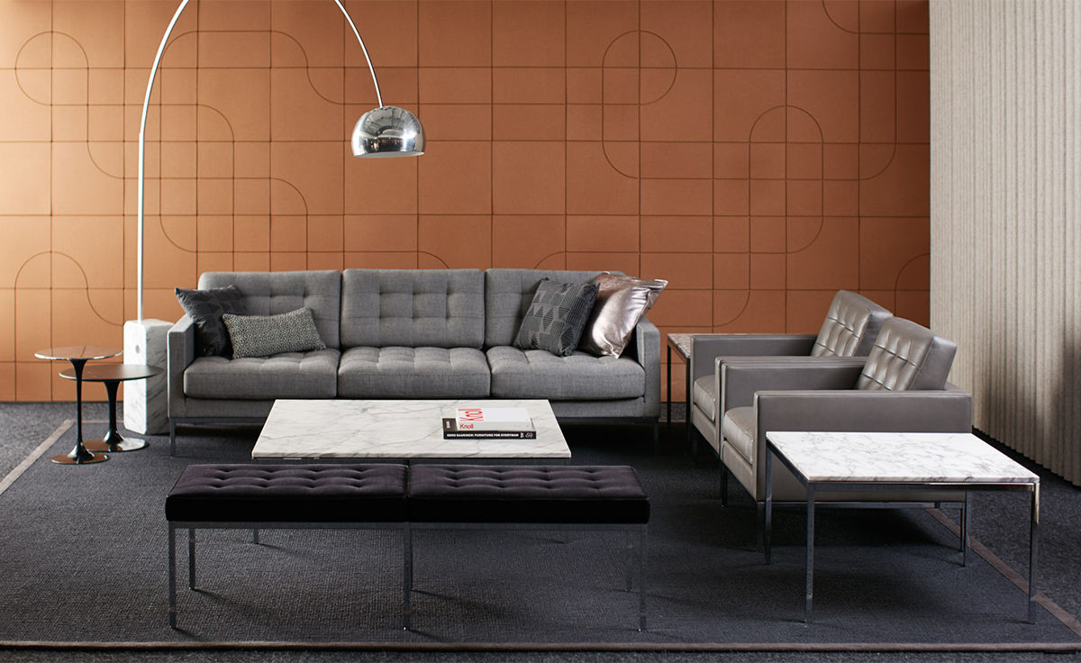 florence knoll relaxed sofa