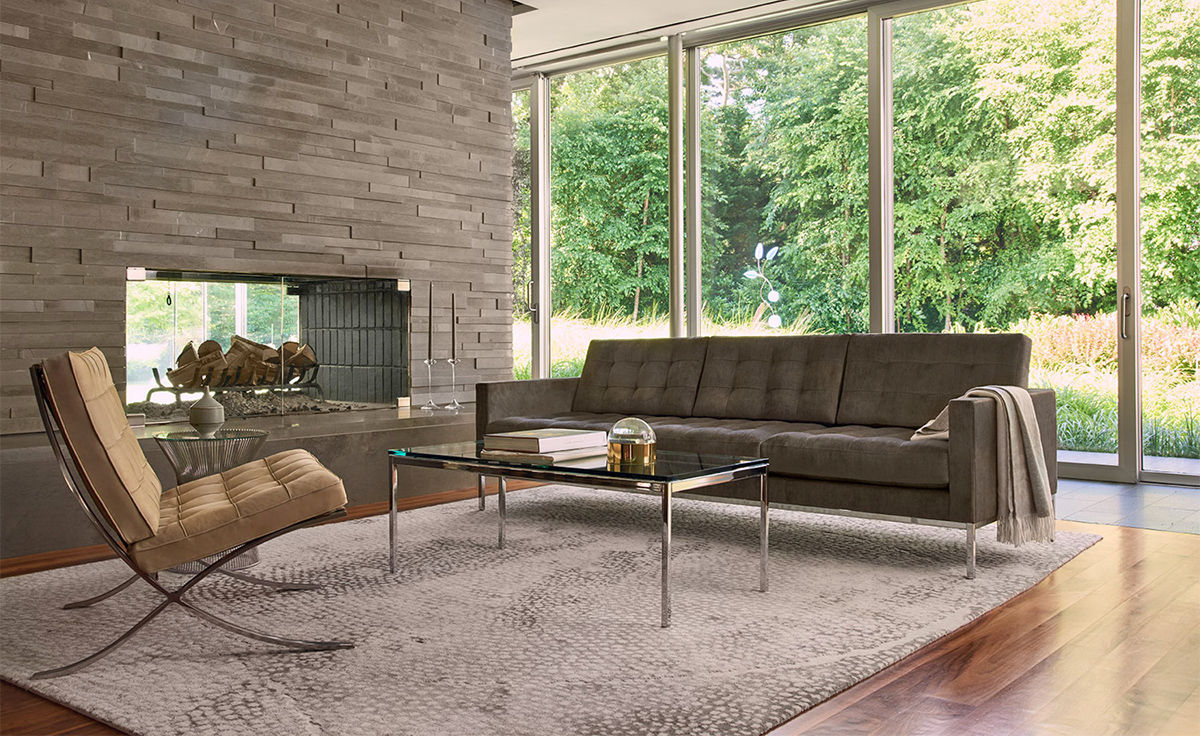 florence knoll relaxed sofa