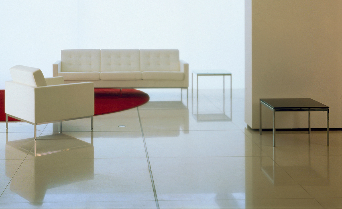 florence knoll large side table
