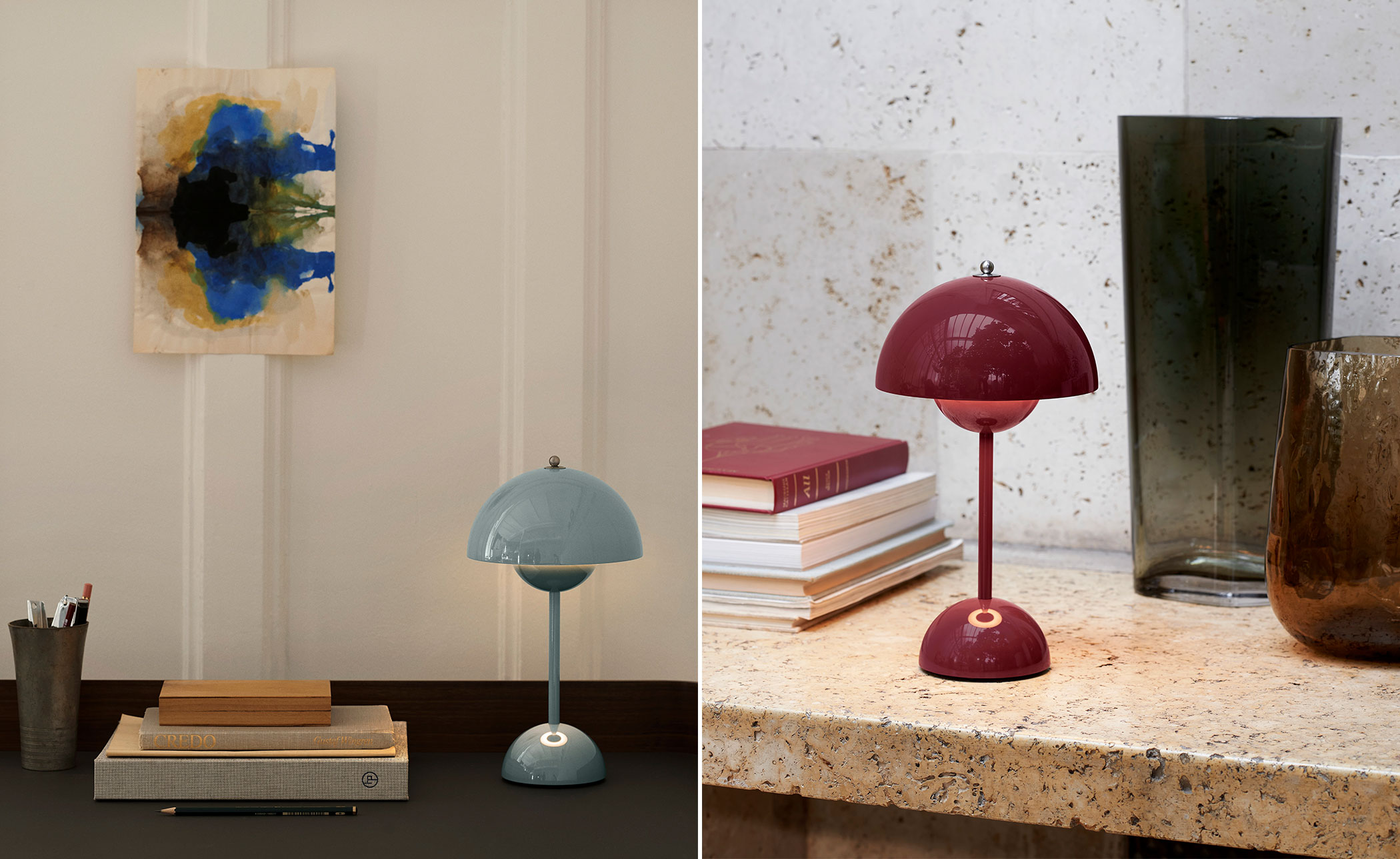 Flowerpot VP9 Portable Table Lamp
