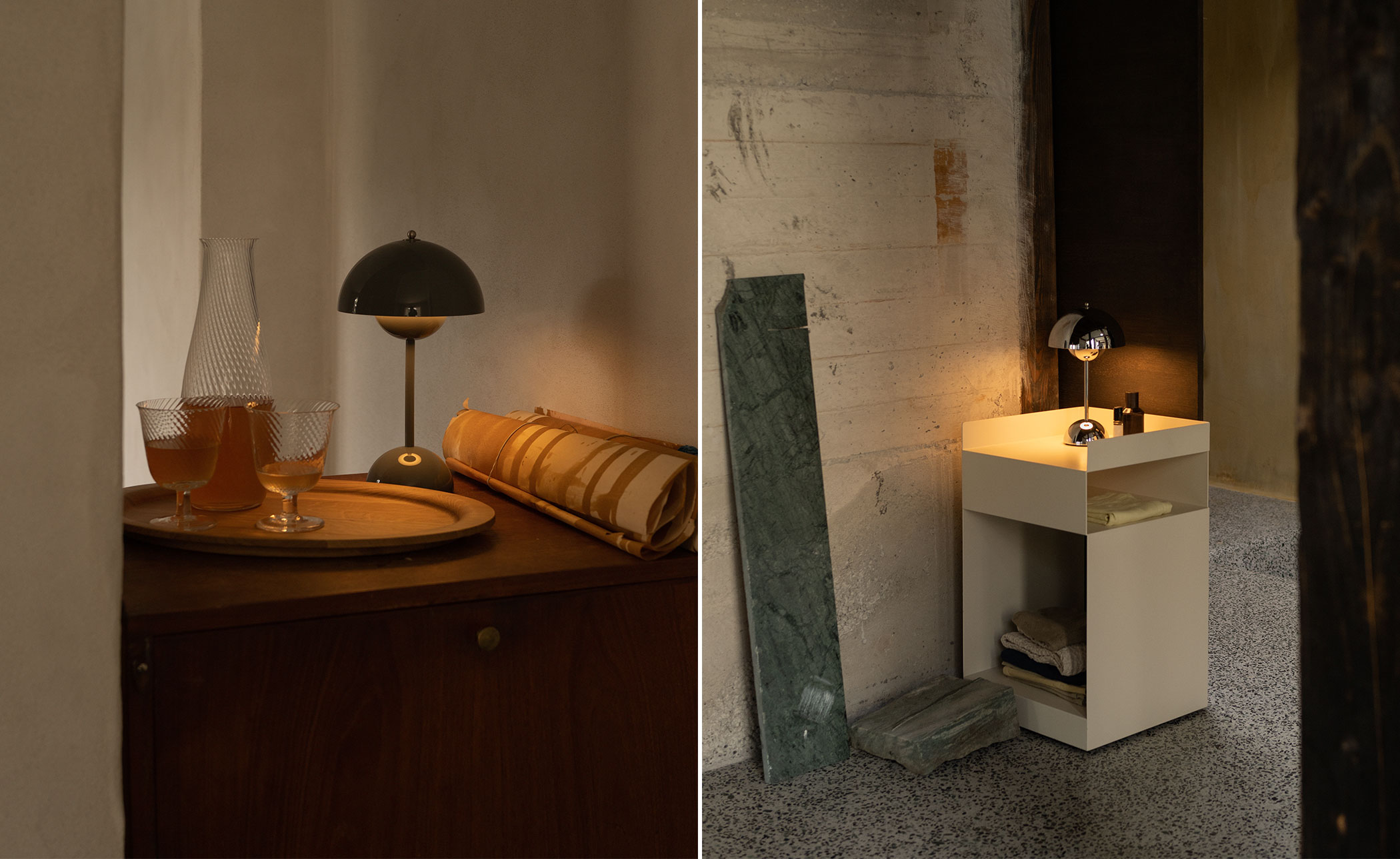 Flowerpot VP9 Portable Table Lamp