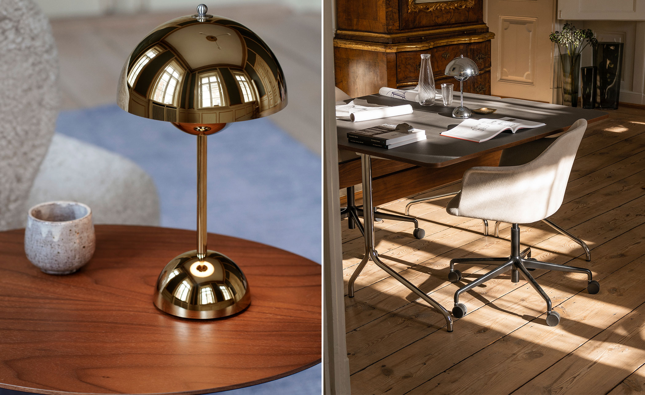 Flowerpot VP9 Portable Table Lamp