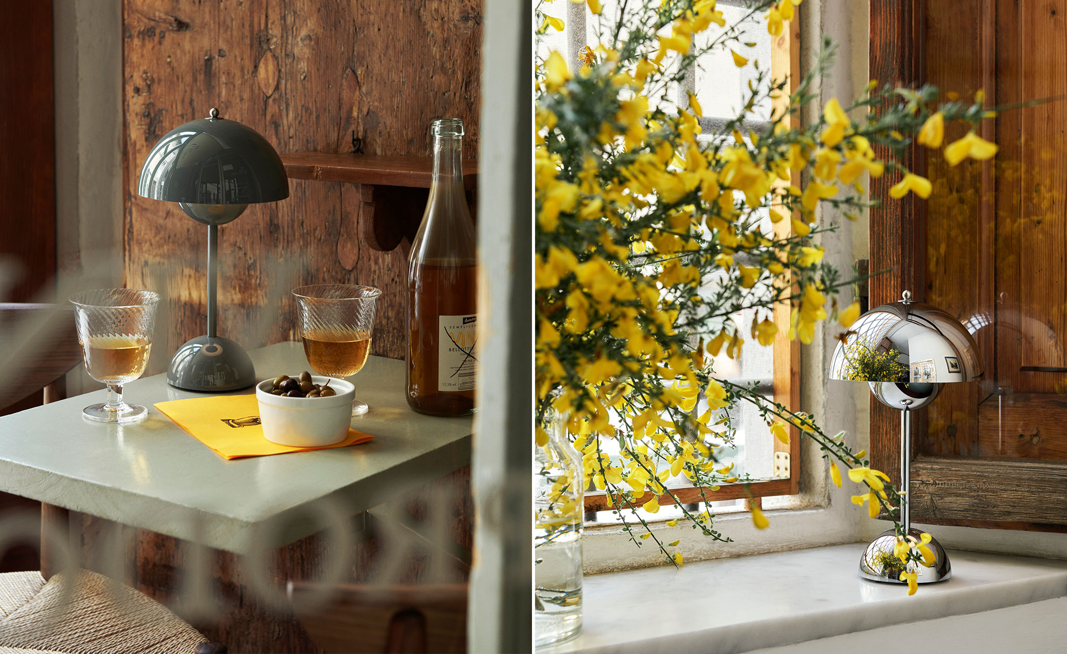 Flowerpot VP9 Portable Table Lamp