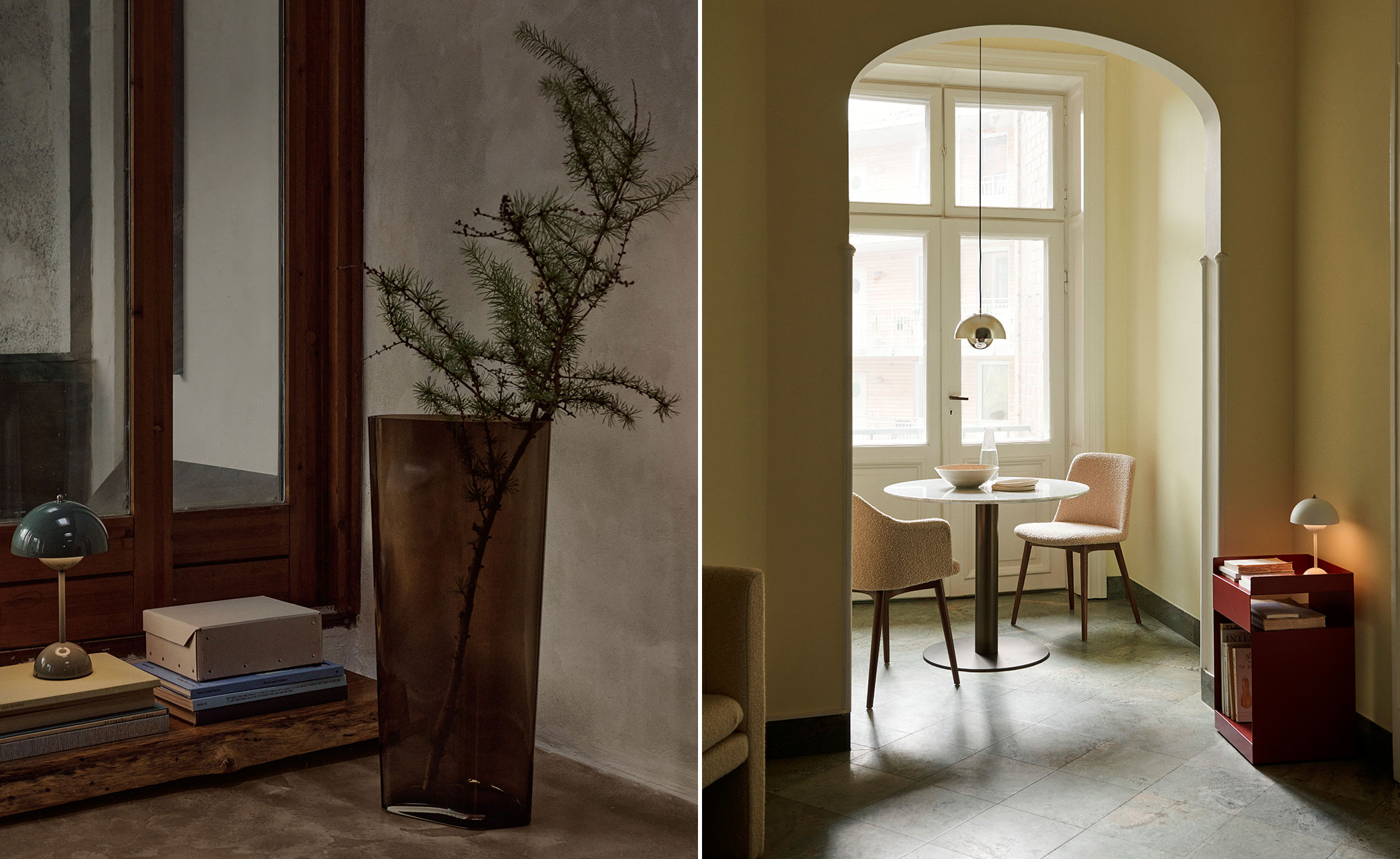 Flowerpot VP9 Portable Table Lamp