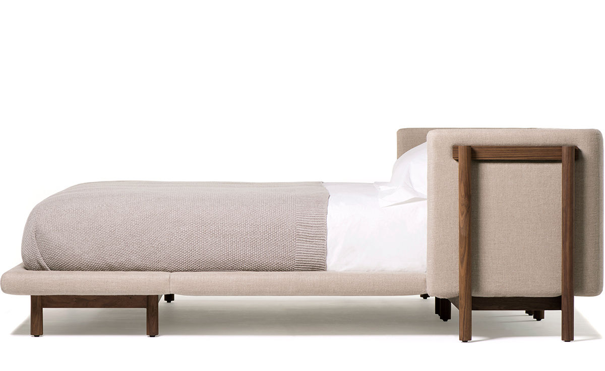 frame king size bed with arms 768