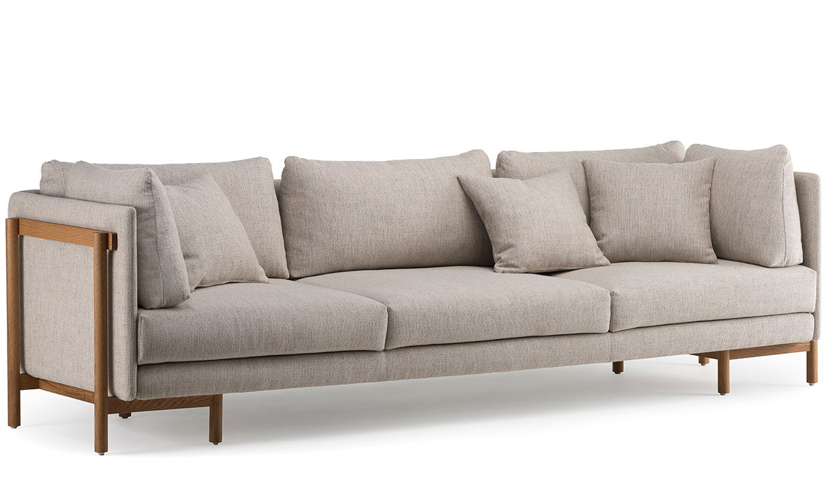 frame long sofa with arms 766la