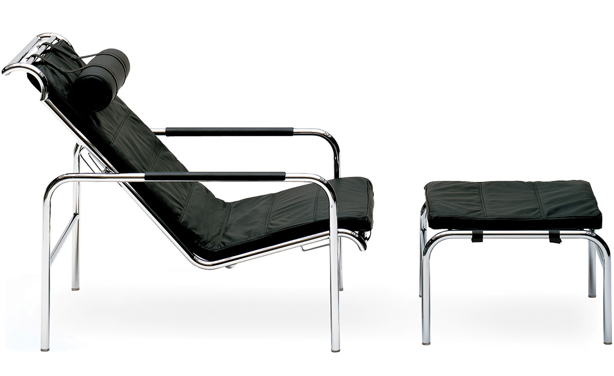 genni lounge chair & ottoman