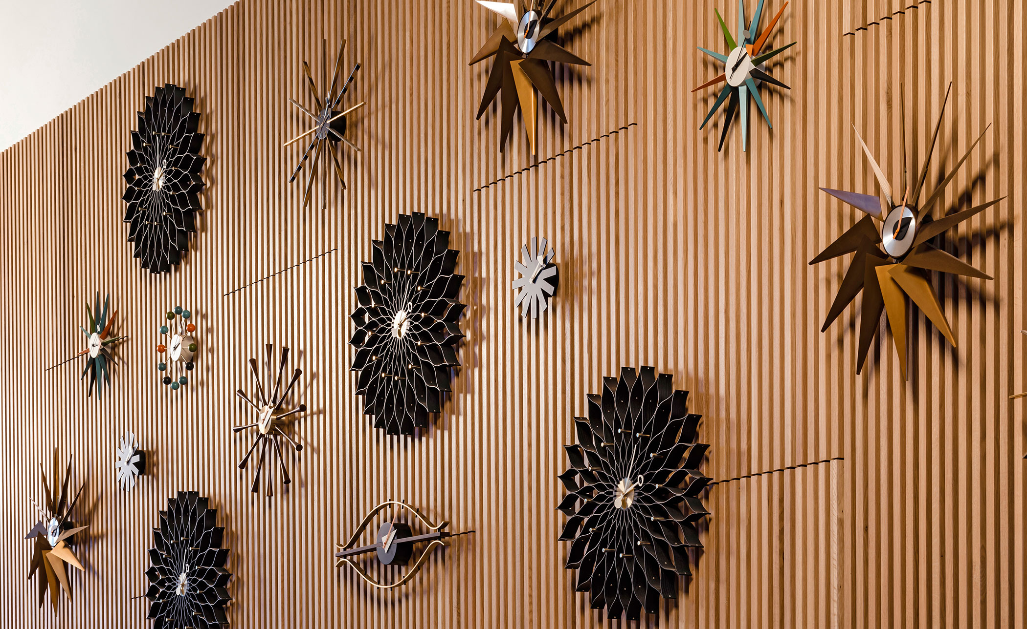 george nelson asterisk clock