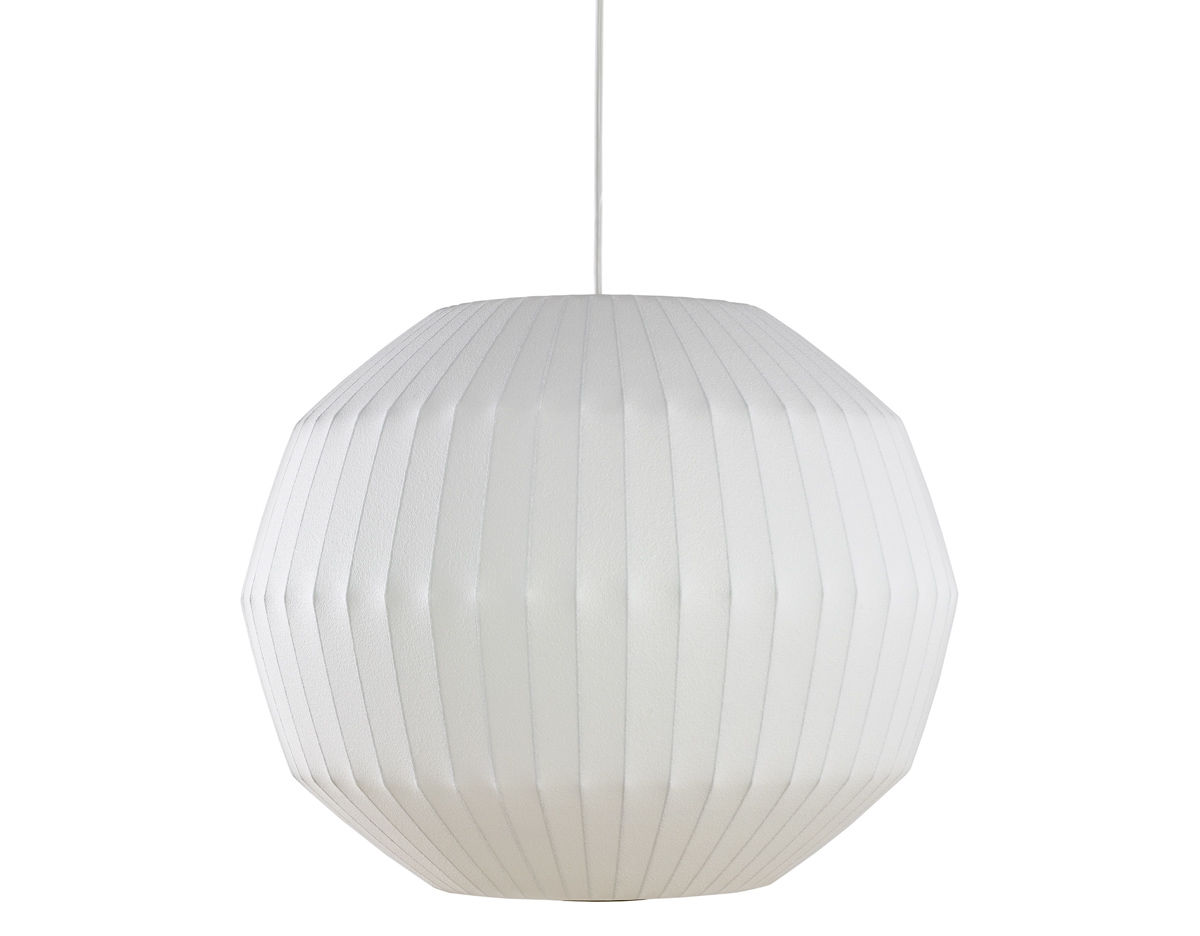 nelson bubble lamp angled sphere