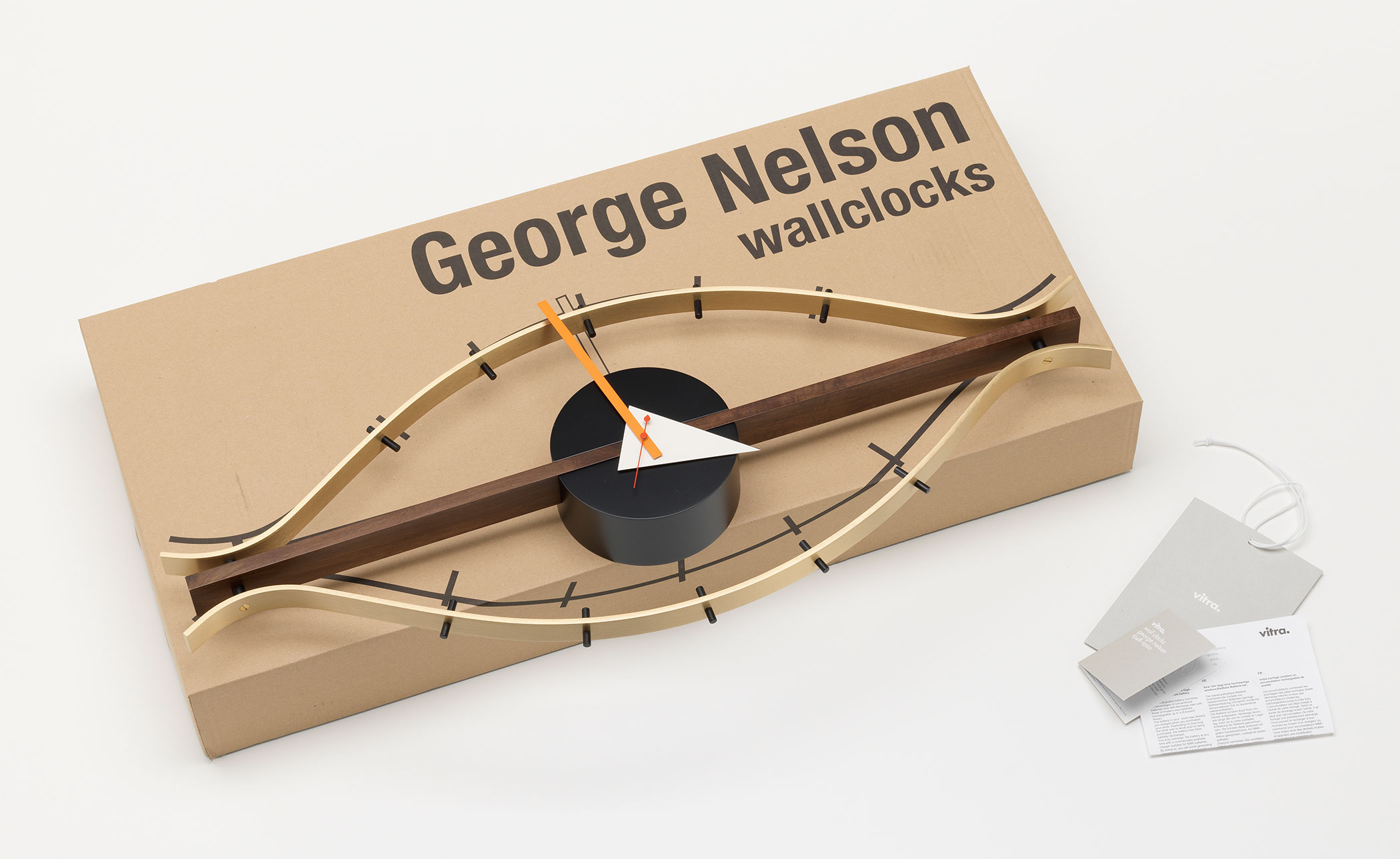 george nelson eye clock