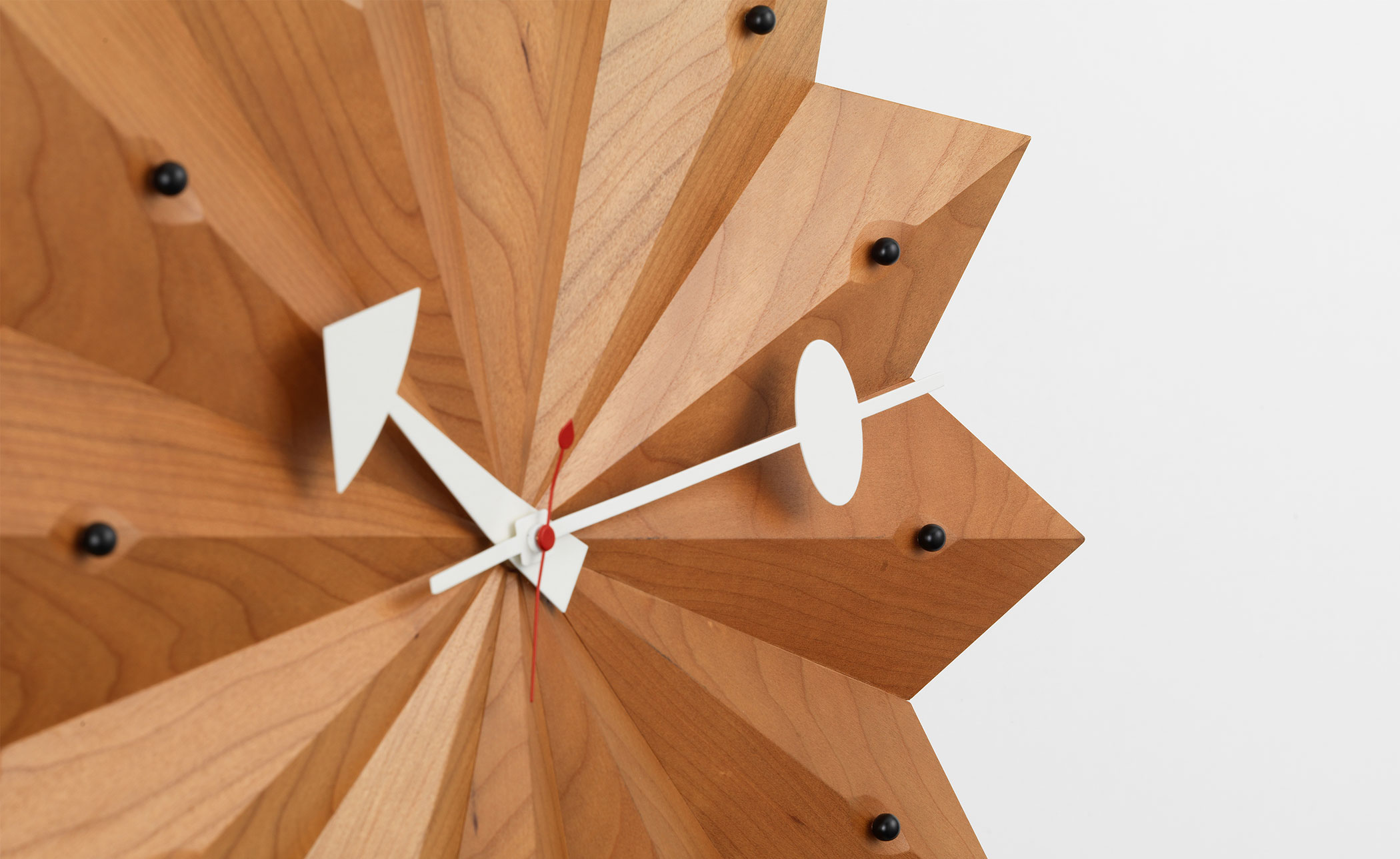 george nelson fan clock