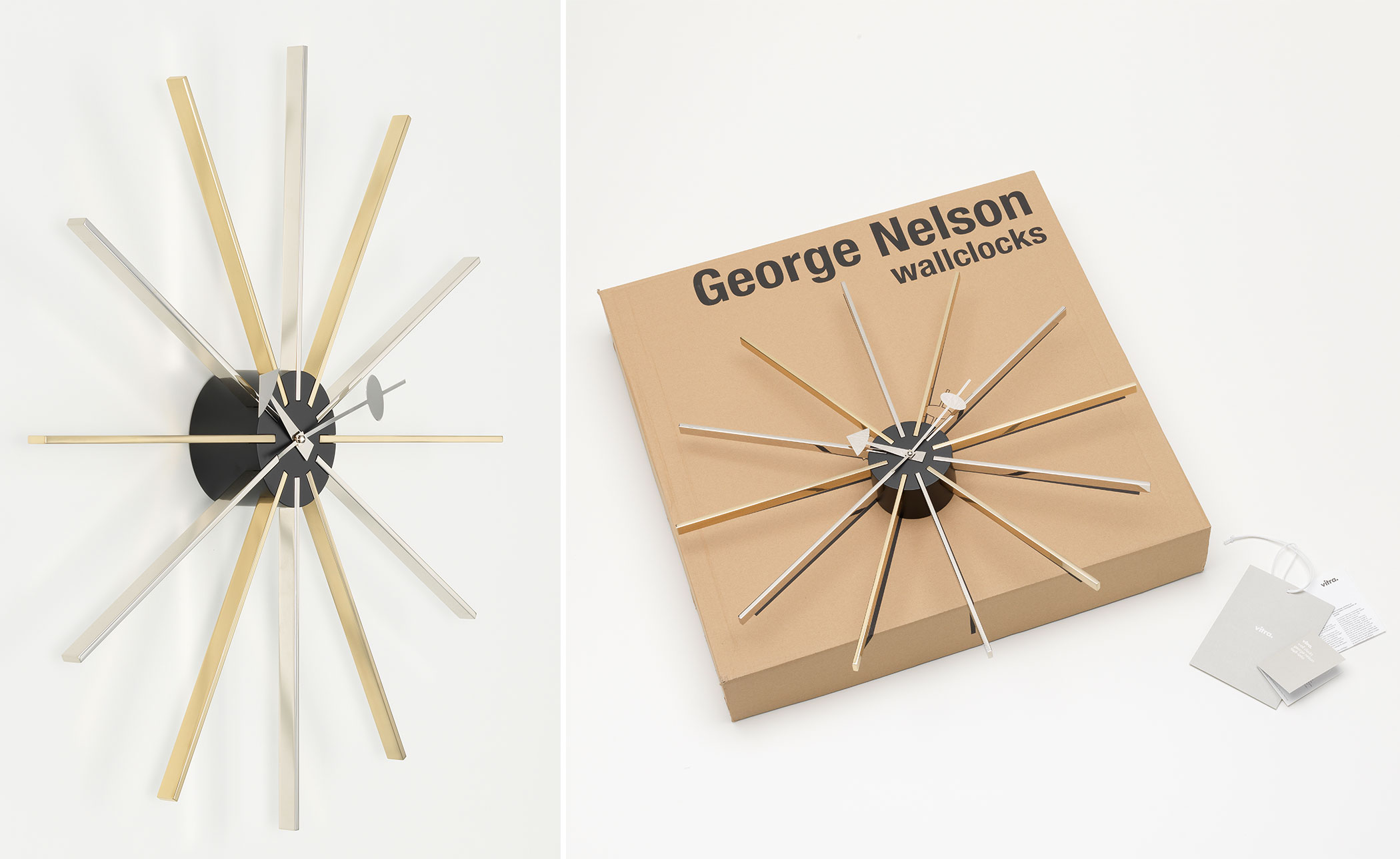 george nelson star clock