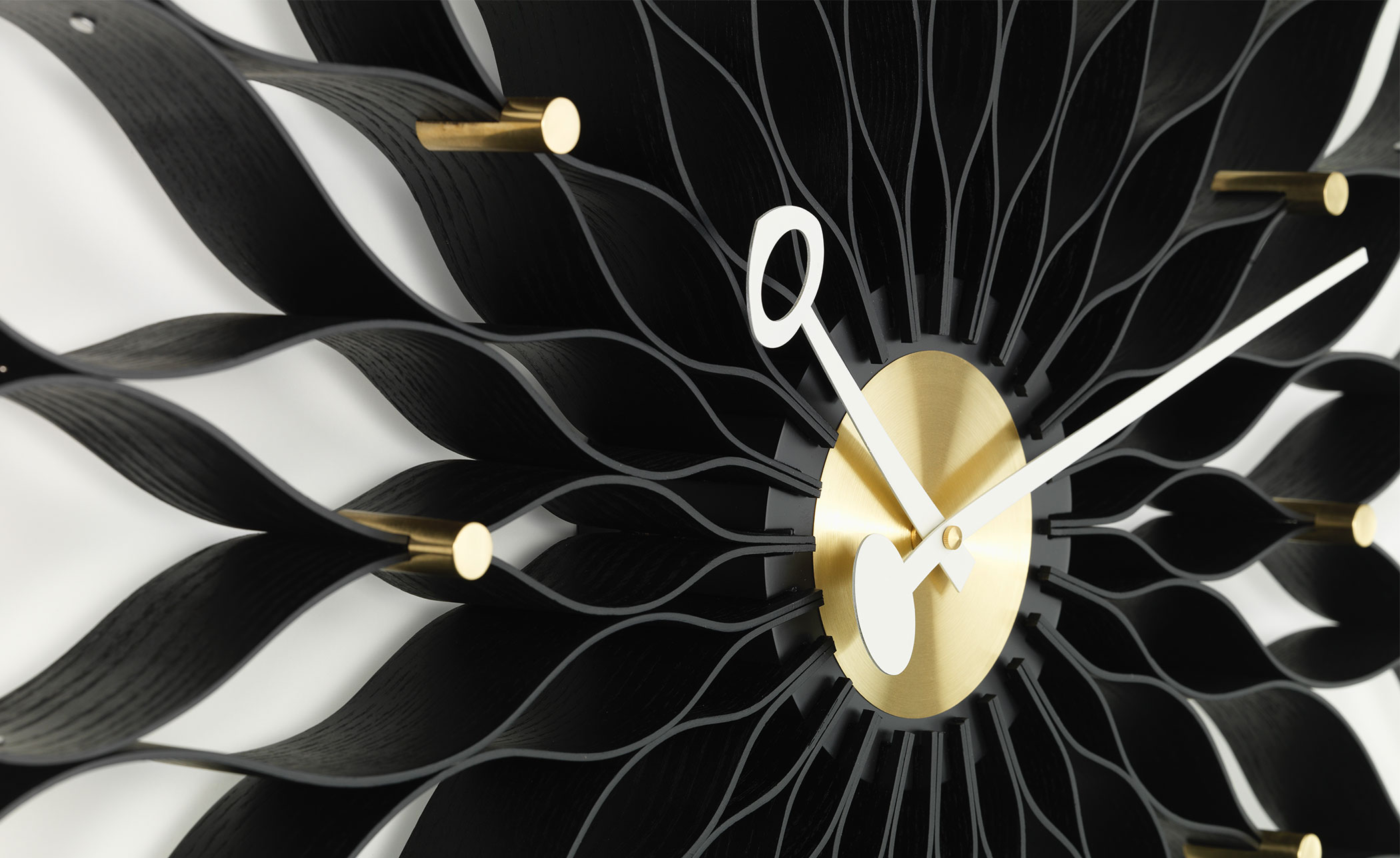 george nelson sunflower clock