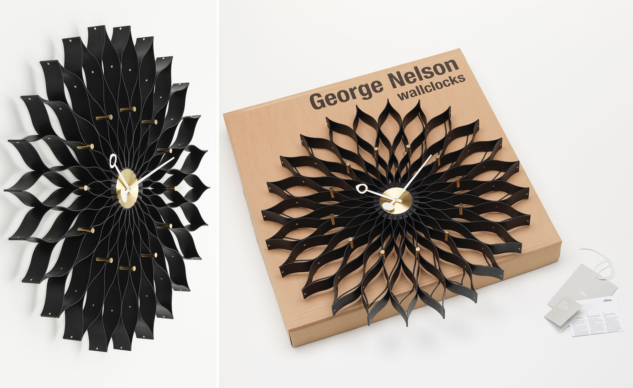 george nelson sunflower clock