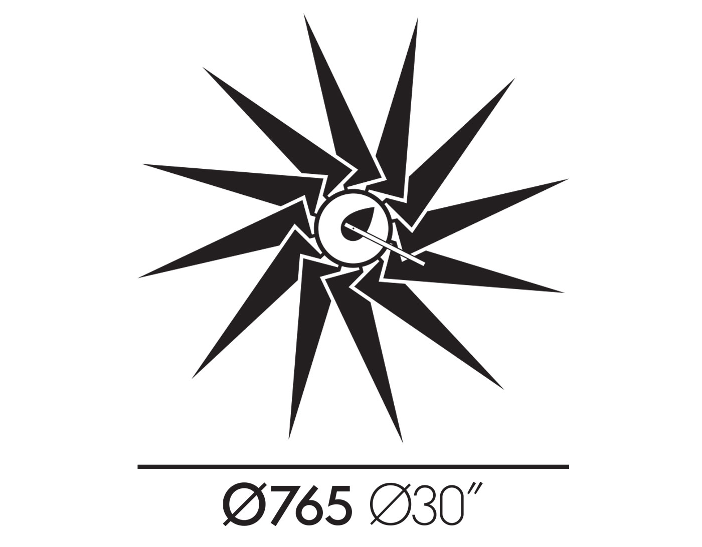george nelson turbine clock