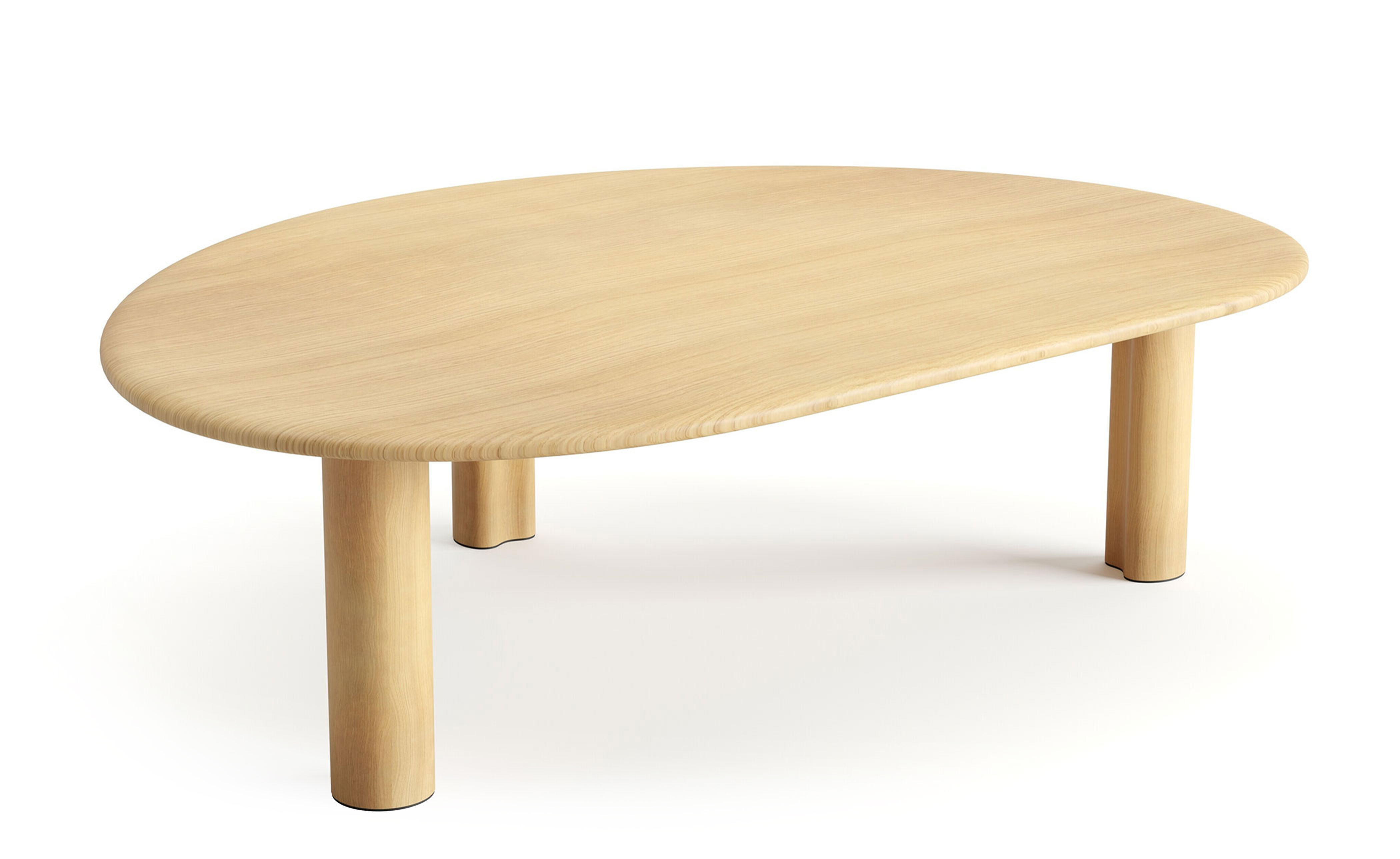 Ghia Organic Table with 3 leg base