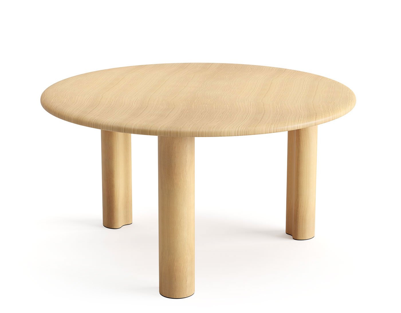 Ghia Round Table with 3 leg base