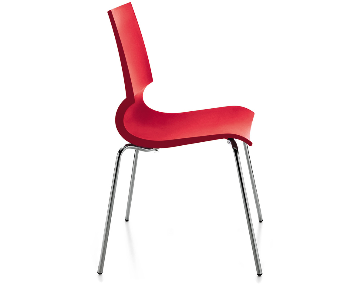 gigi stacking side chair
