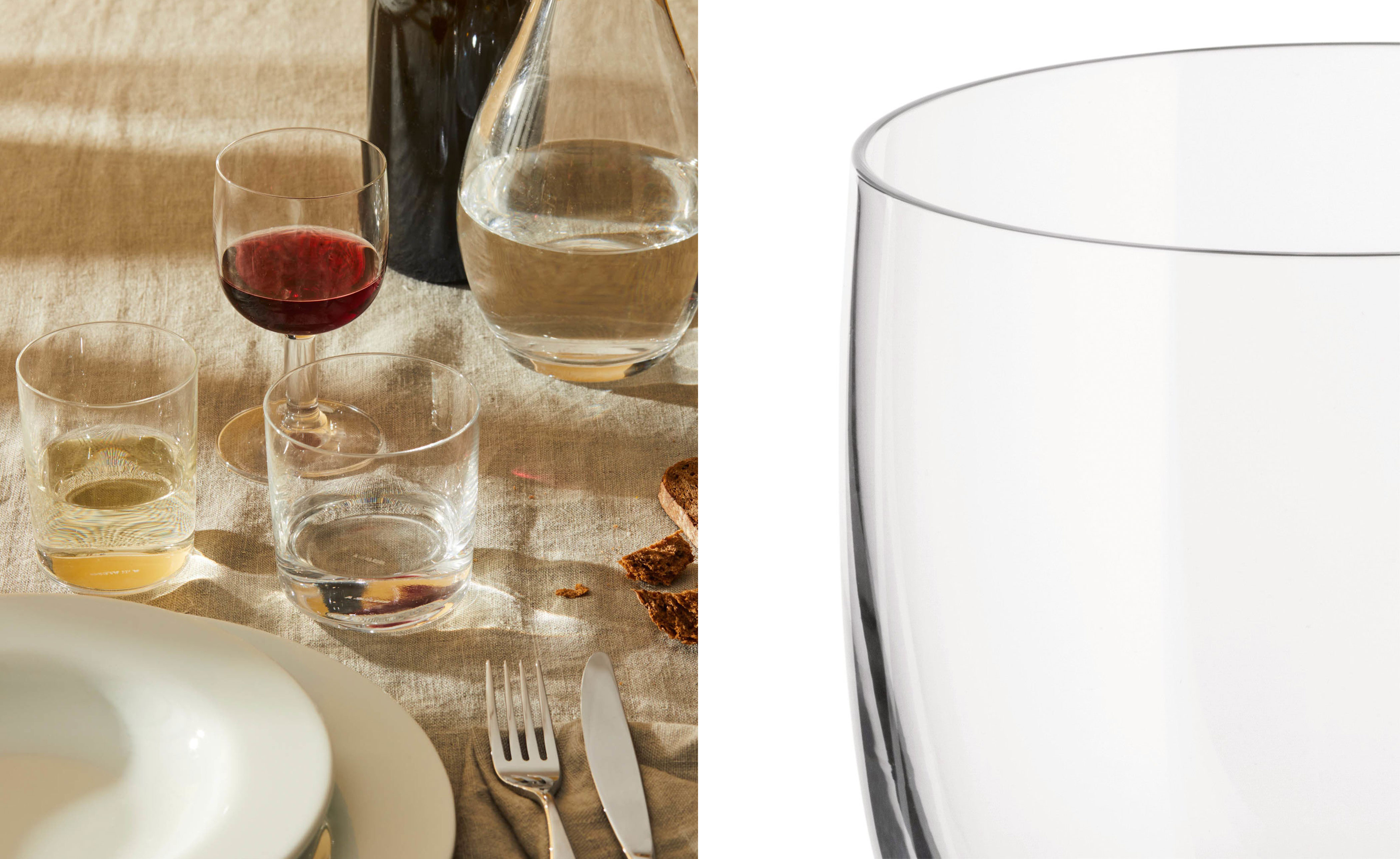 glass family goblet 4 pack