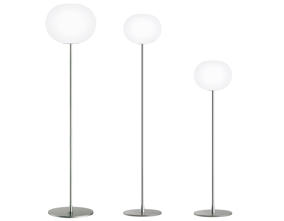 glo ball floor lamp