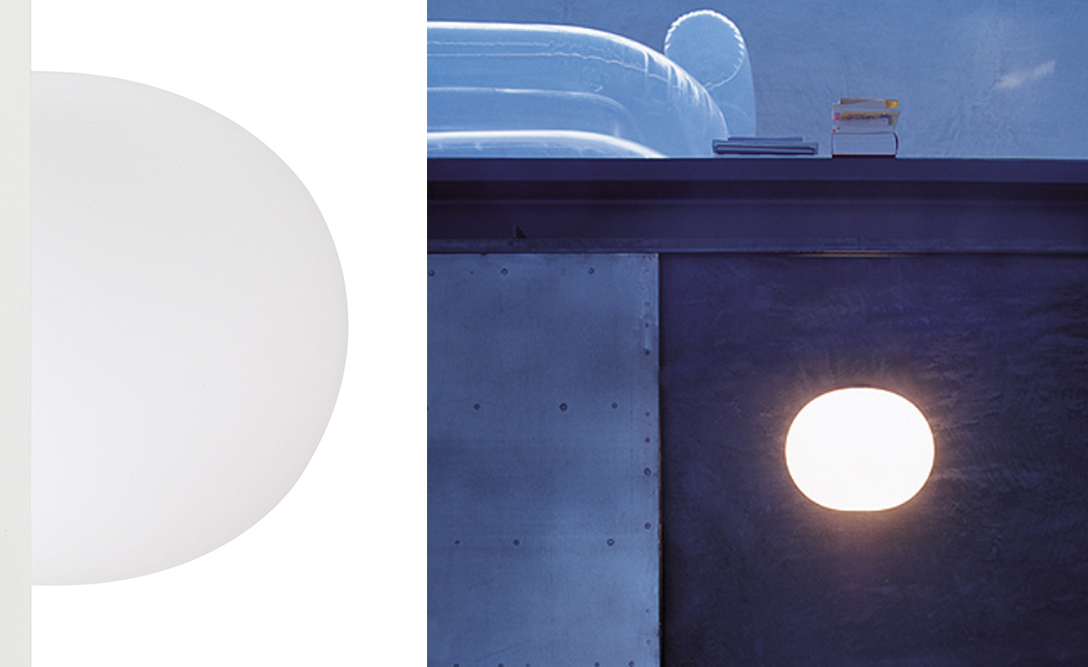 glo ball wall lamp