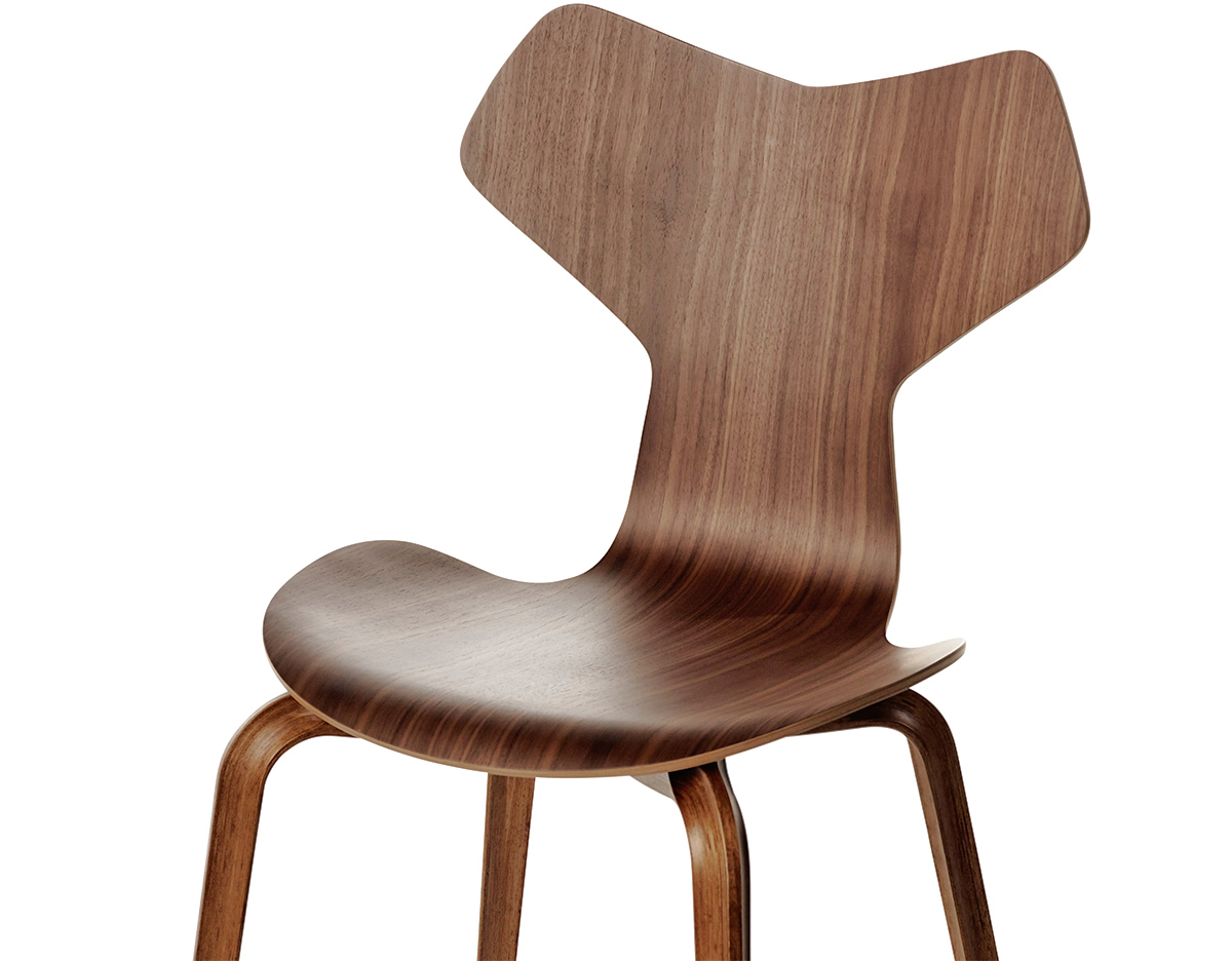 grand prix chair with wood legs
