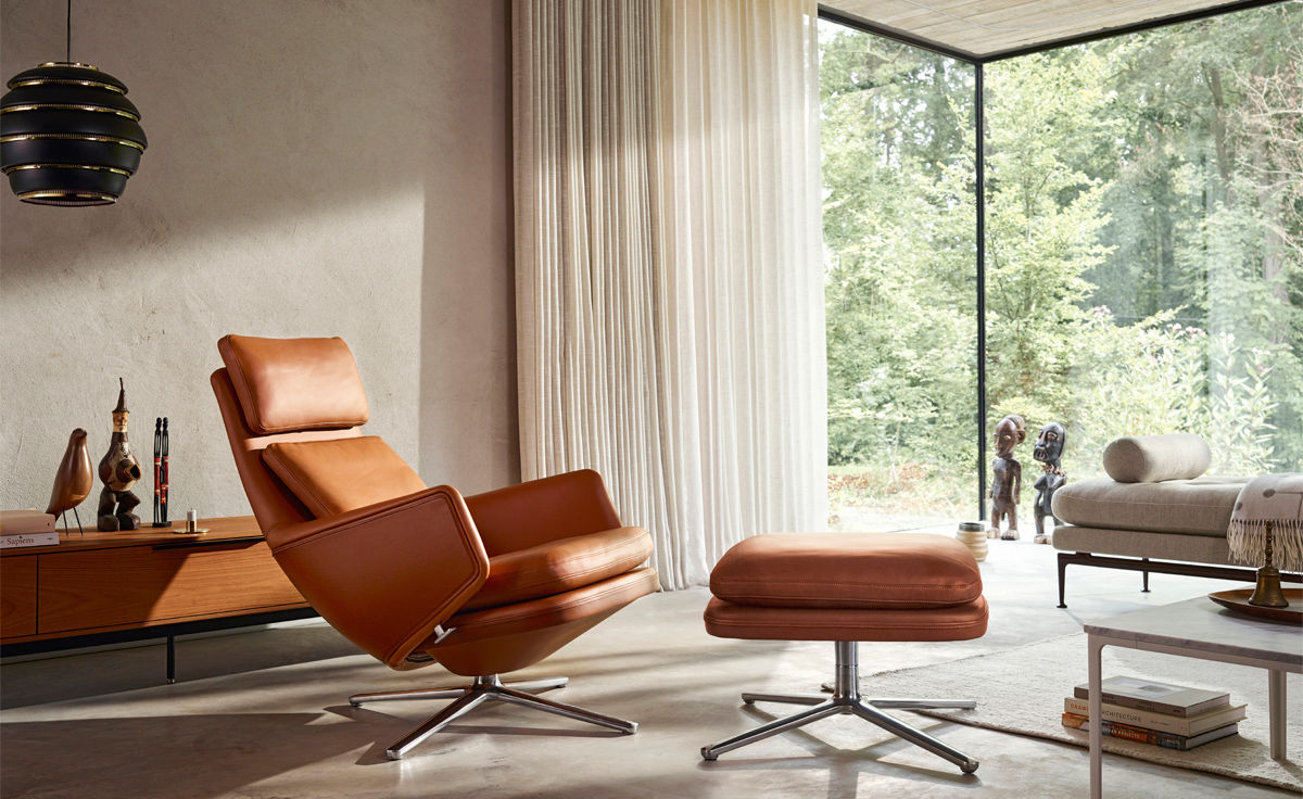 grand relax lounge chair and ottoman