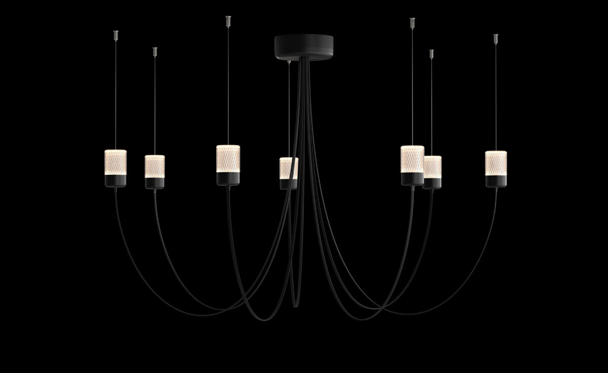 gravity chandelier