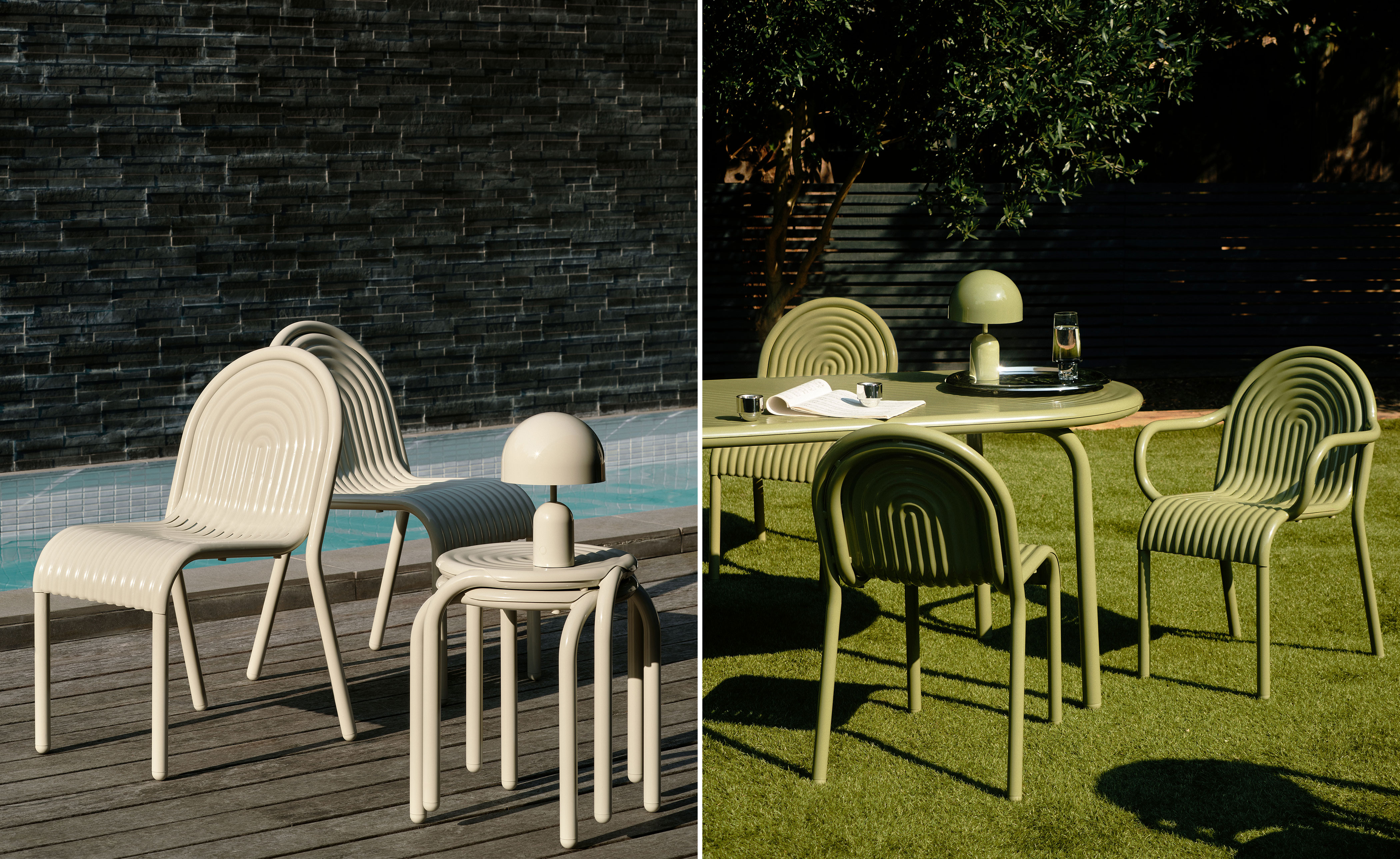 Groove Outdoor Table