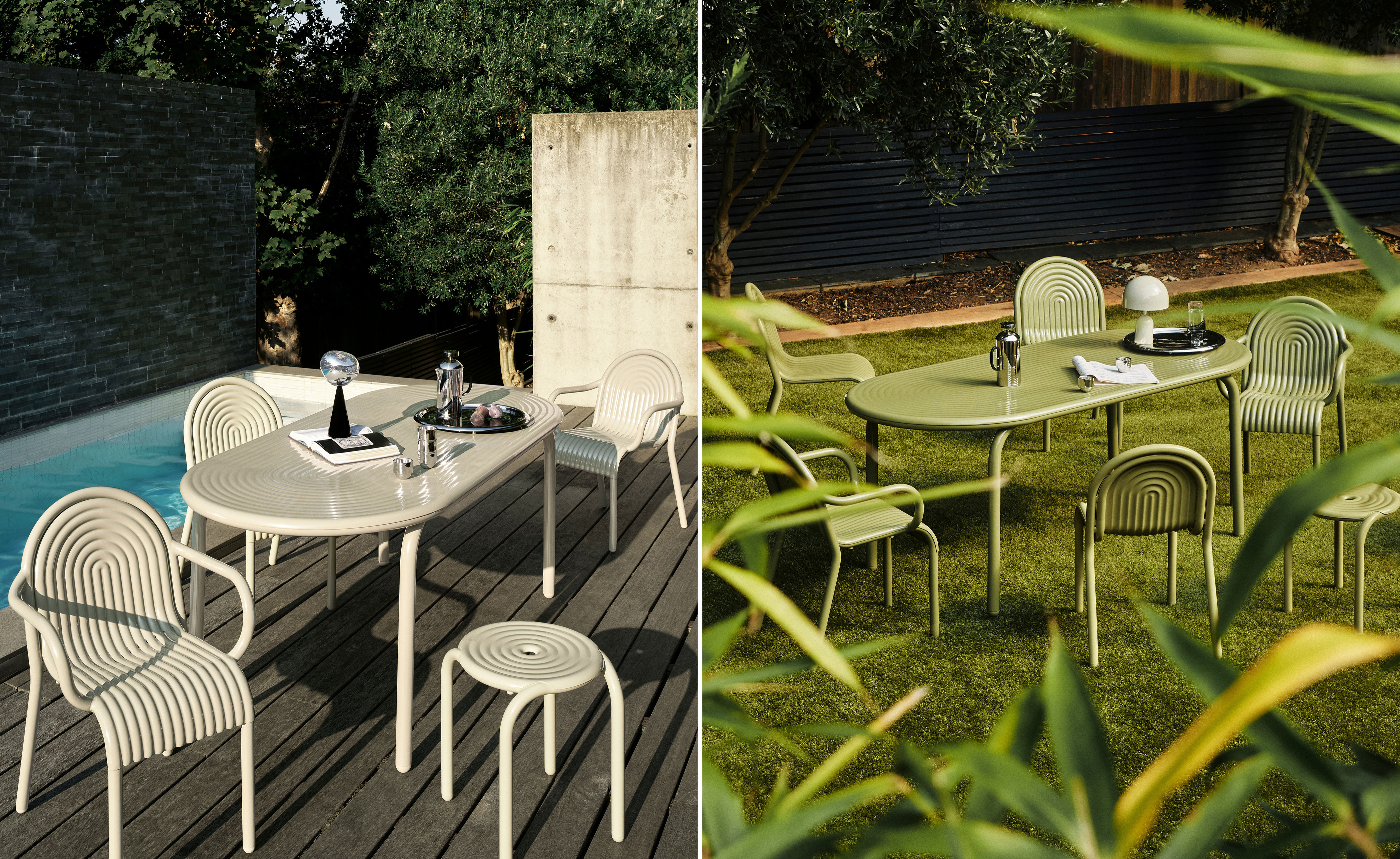 Groove Outdoor Table
