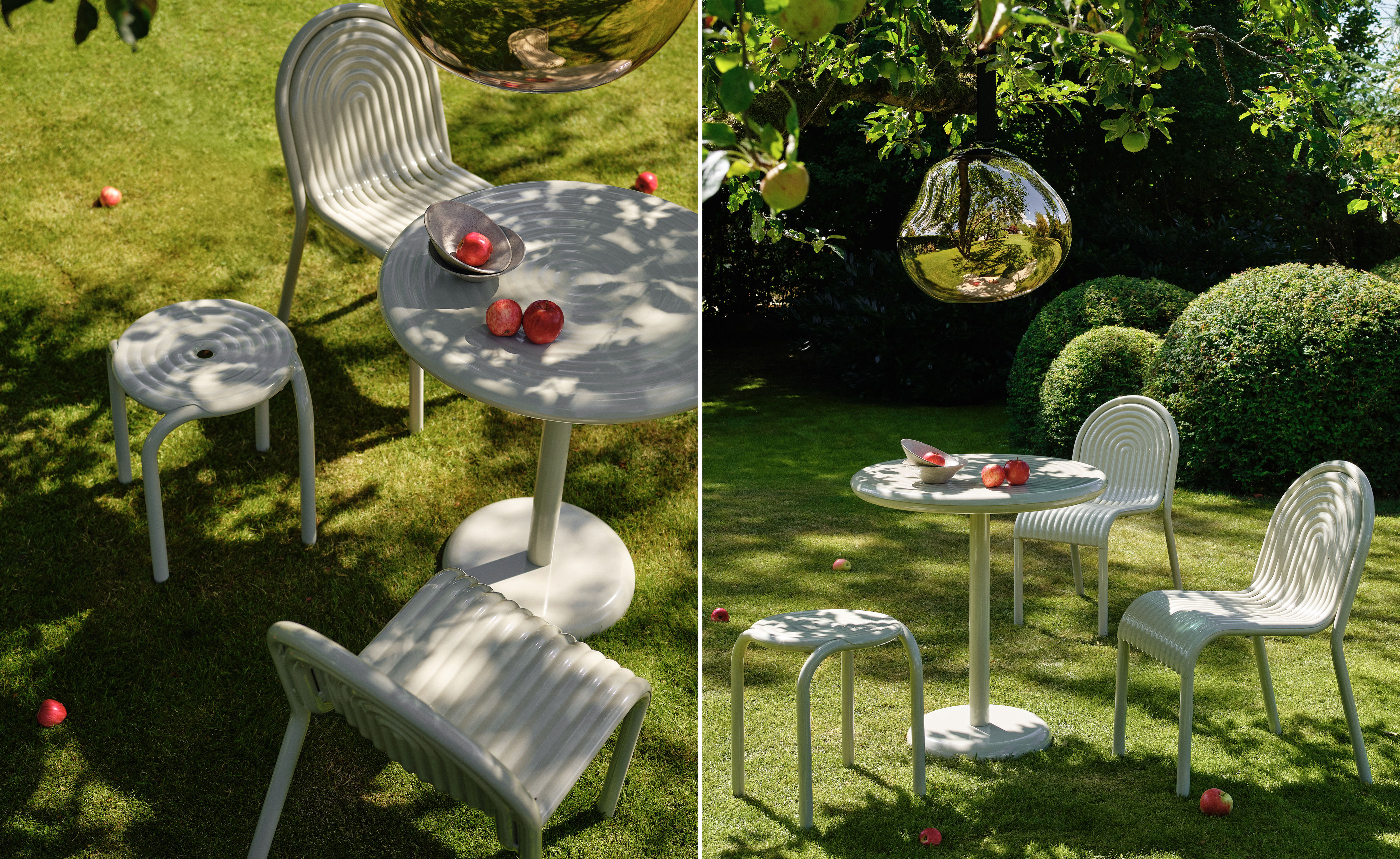 Groove Outdoor Table Round