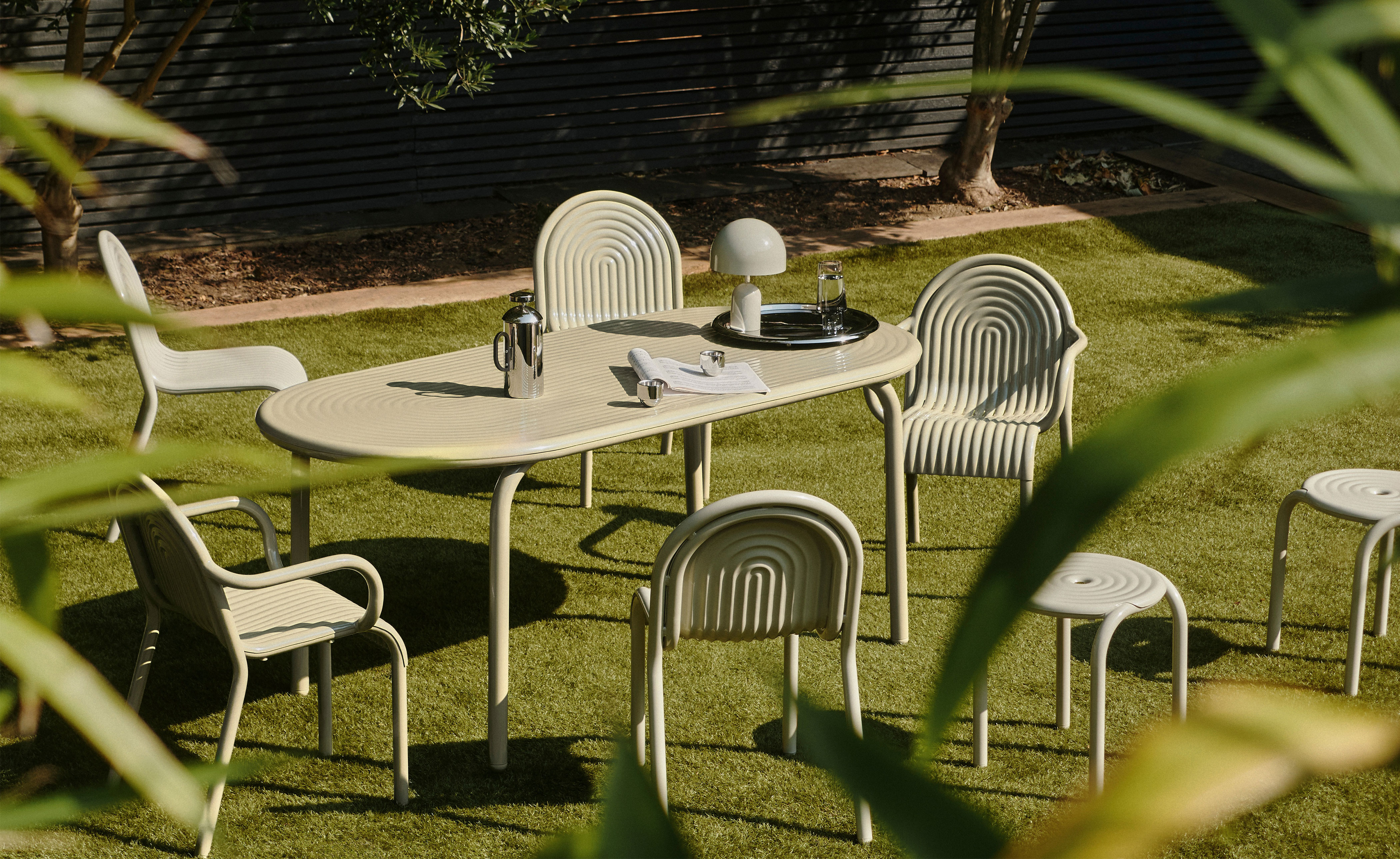 Groove Outdoor Armchair Set of 2