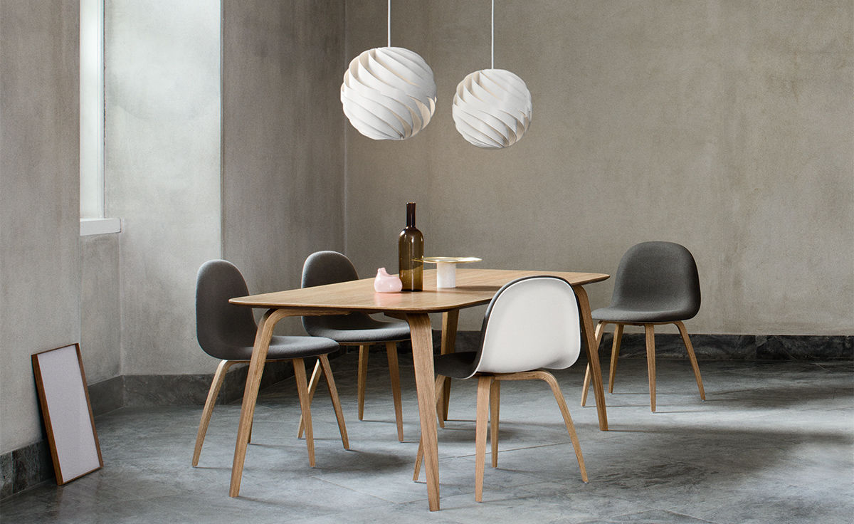 gubi rectangular dining table