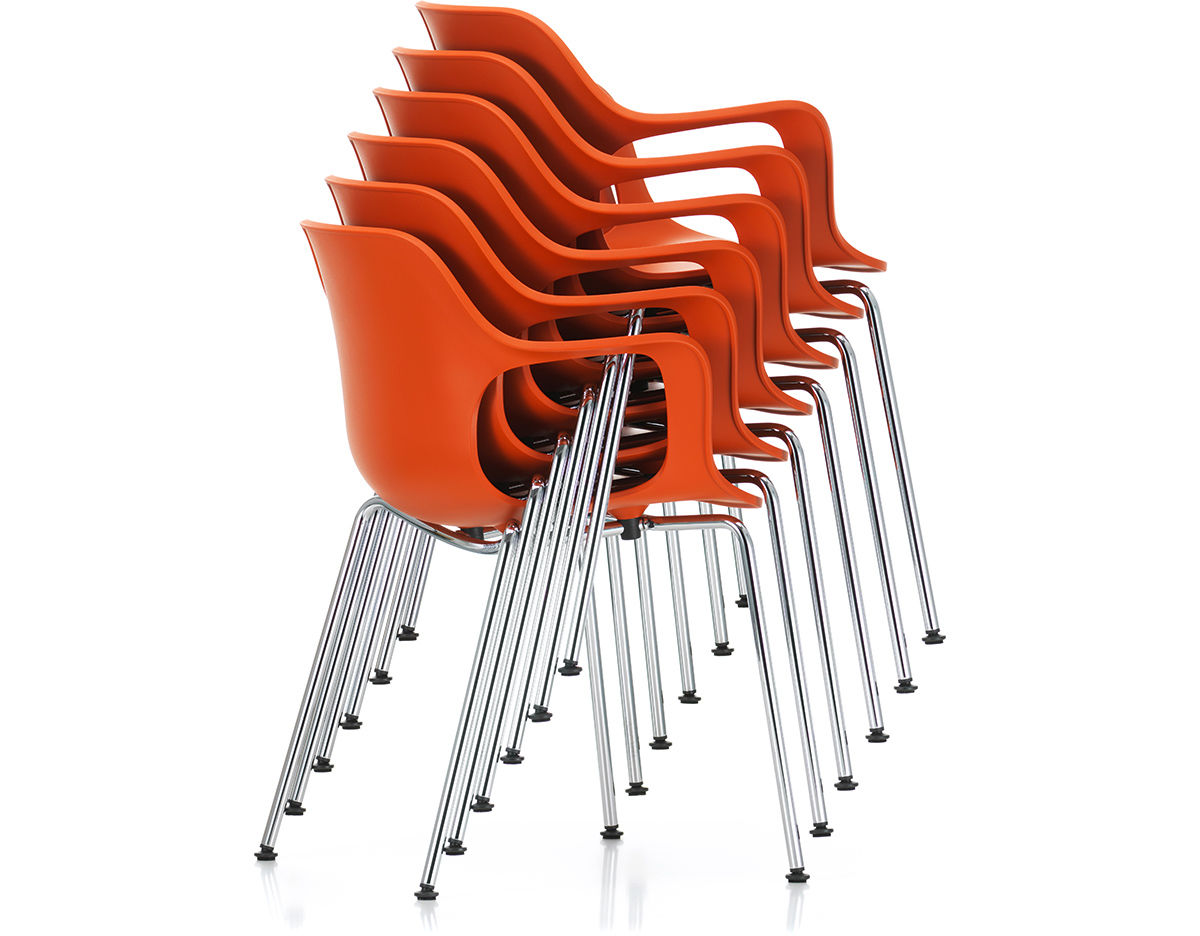 hal armchair tube stackable