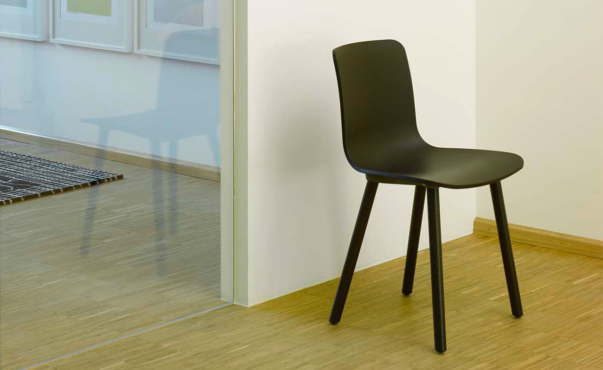 hal wood side chair
