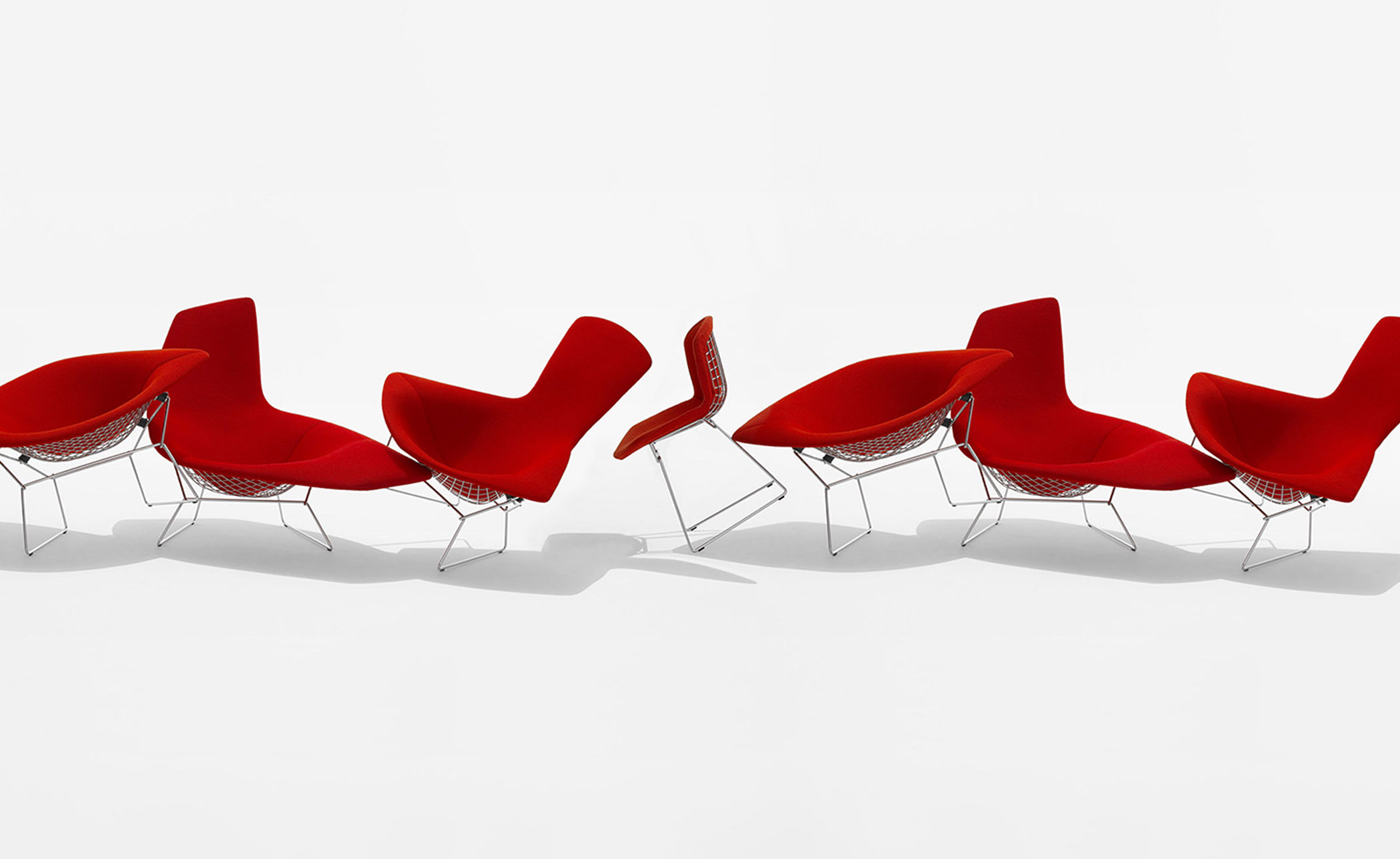 bertoia large diamond chair
