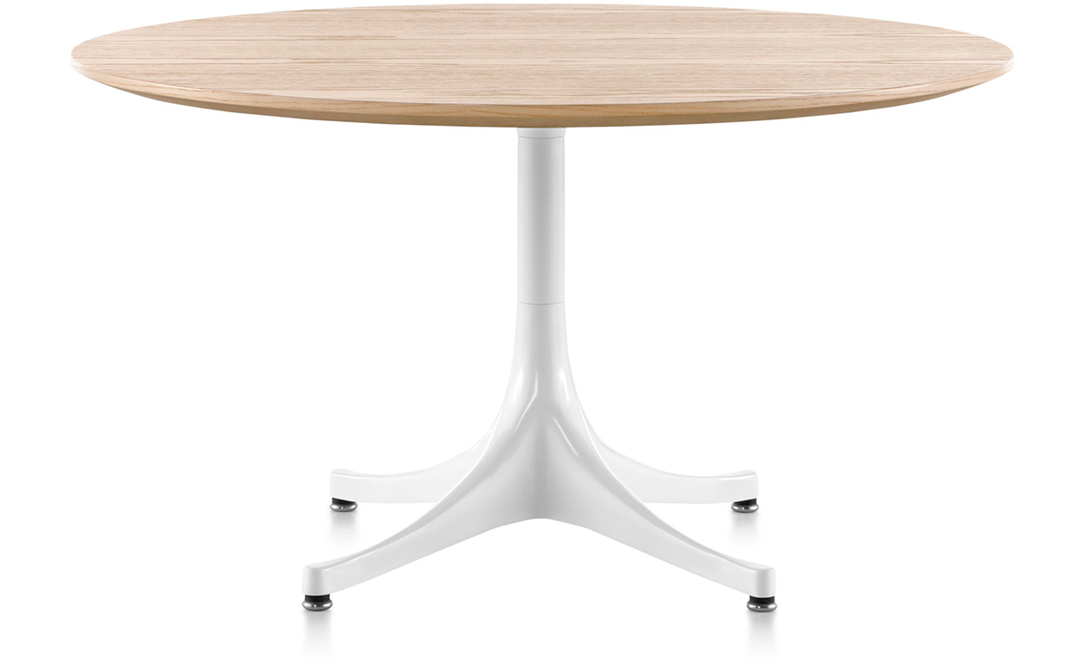 nelson pedestal table