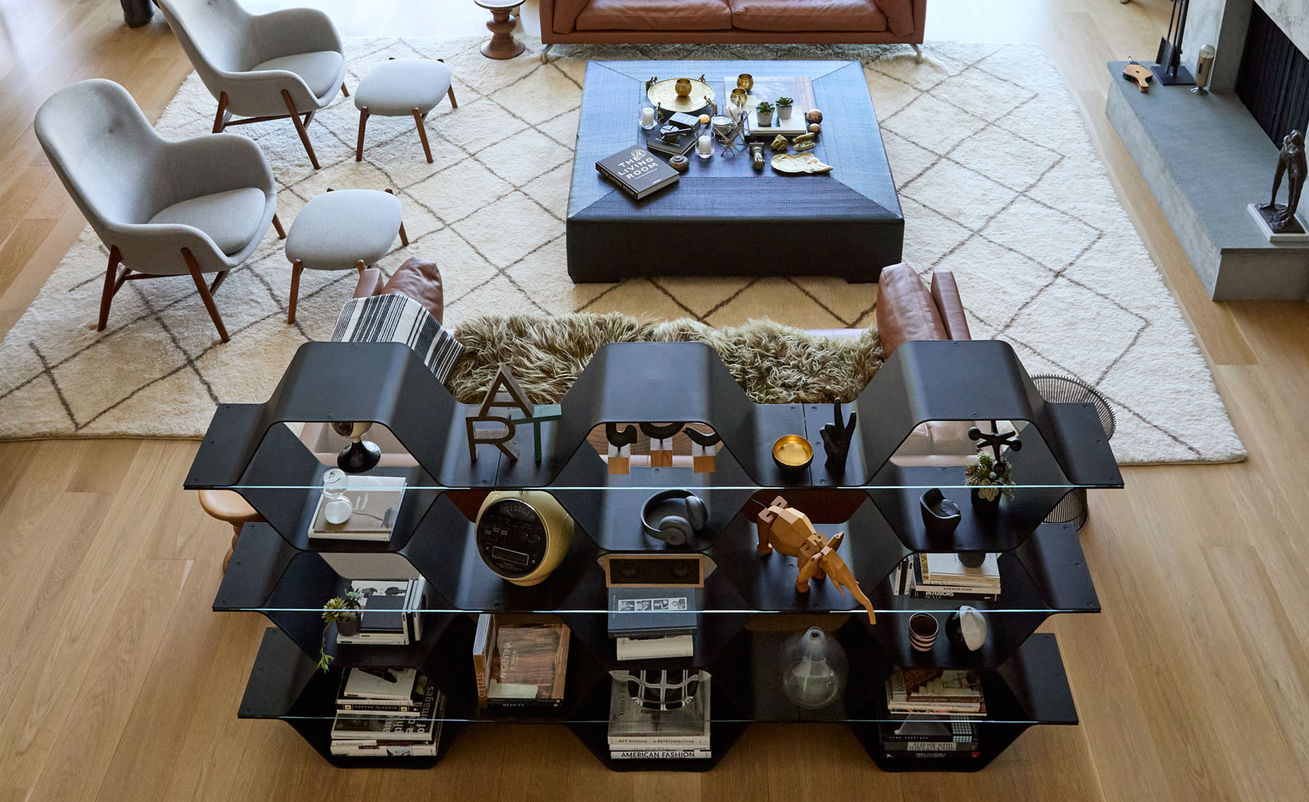 Honeycomb Modular Shelving