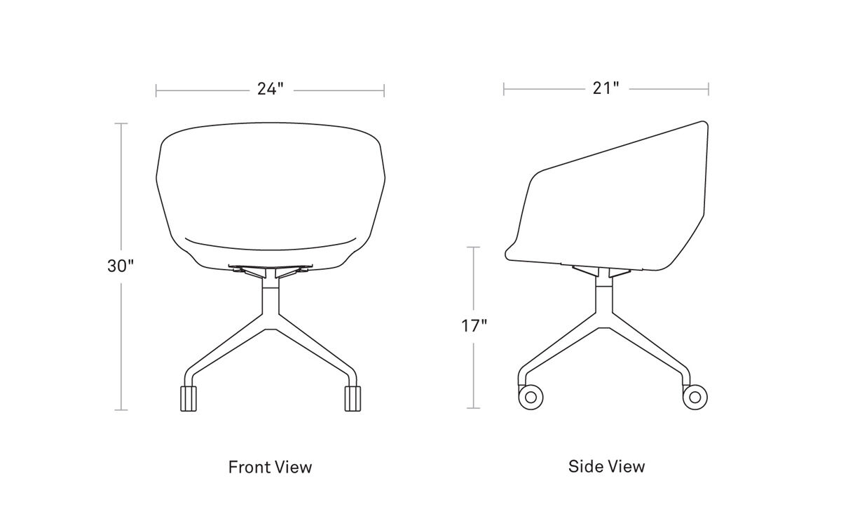 host task chair