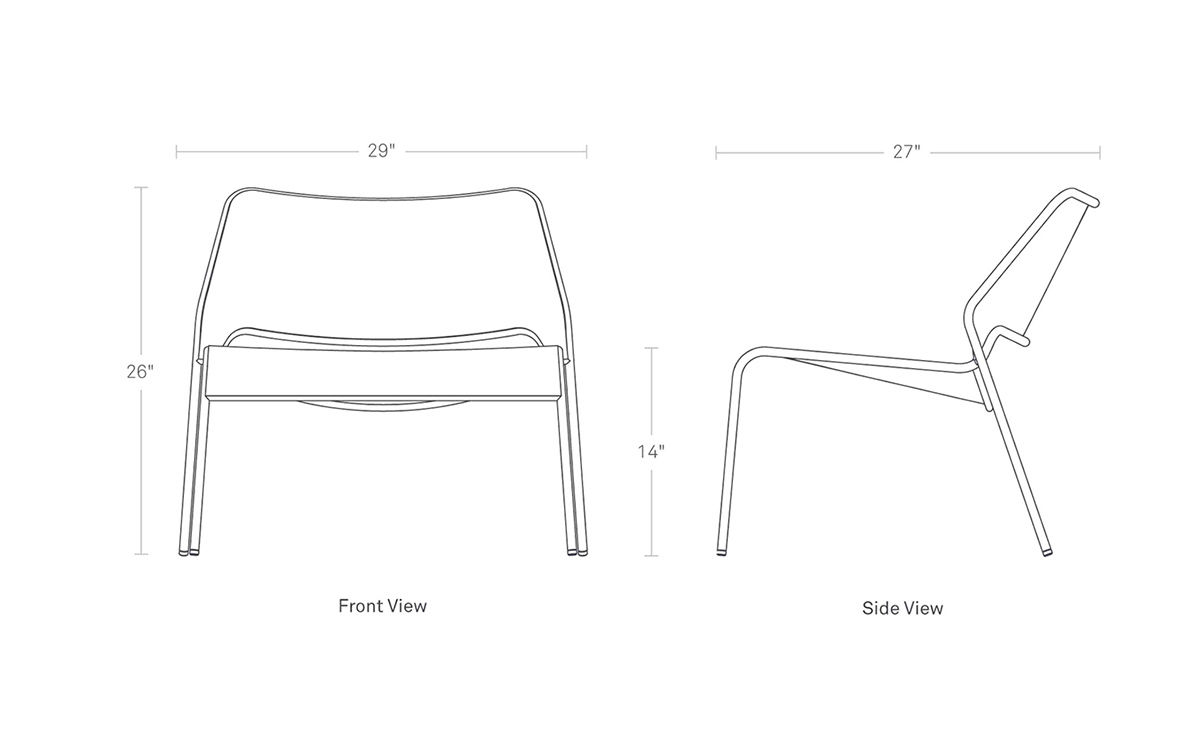 hot mesh lounge chair