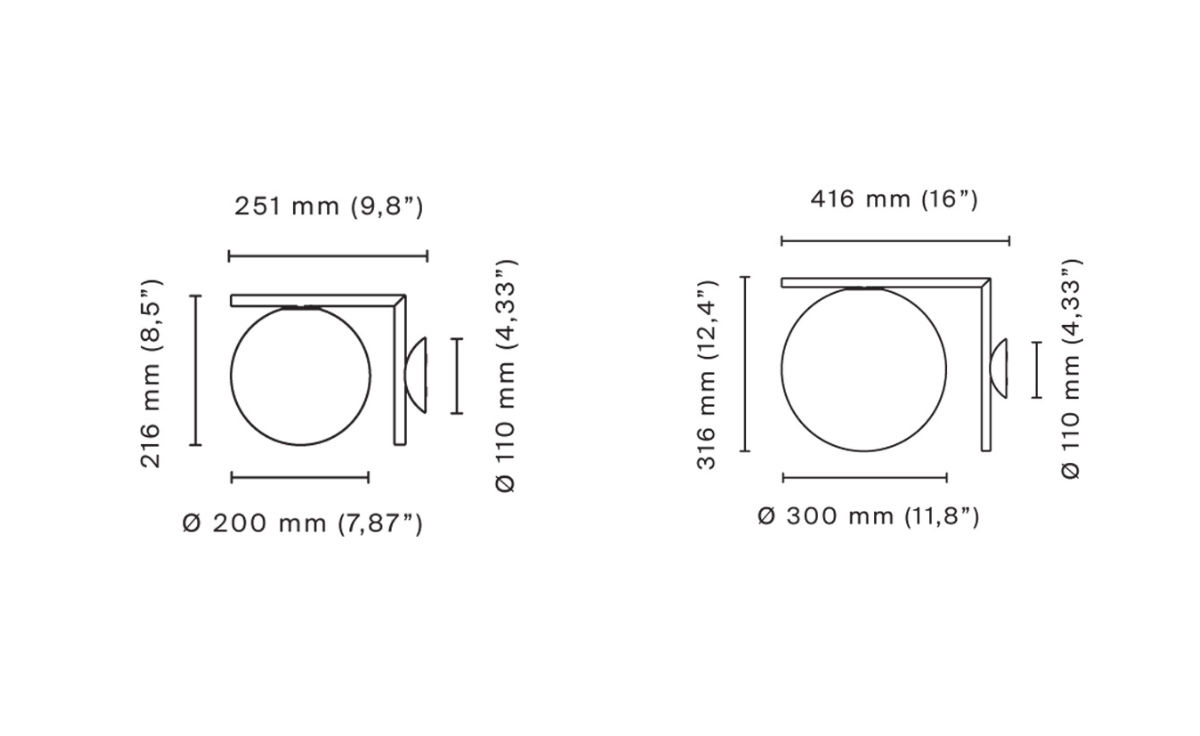 ic wall light