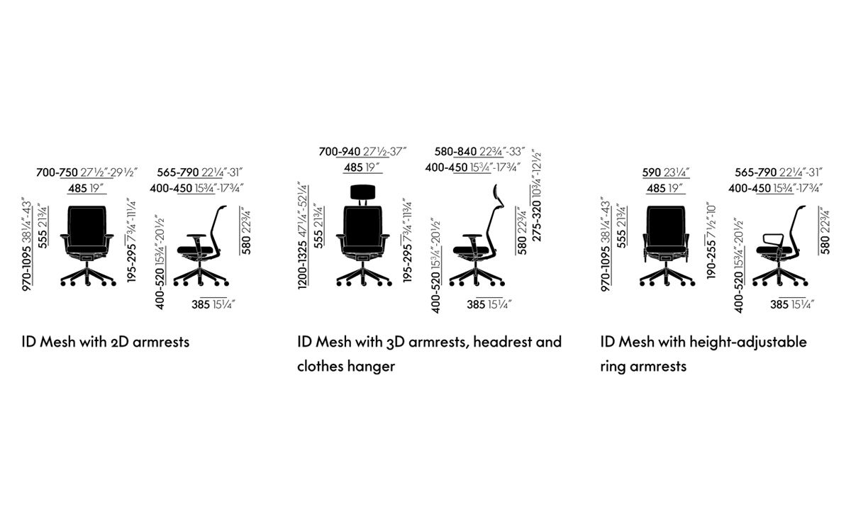 id mesh office chair