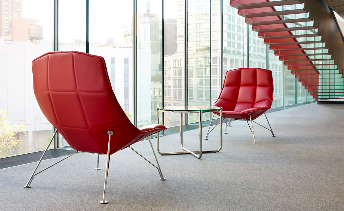 jehs+laub wire lounge chair