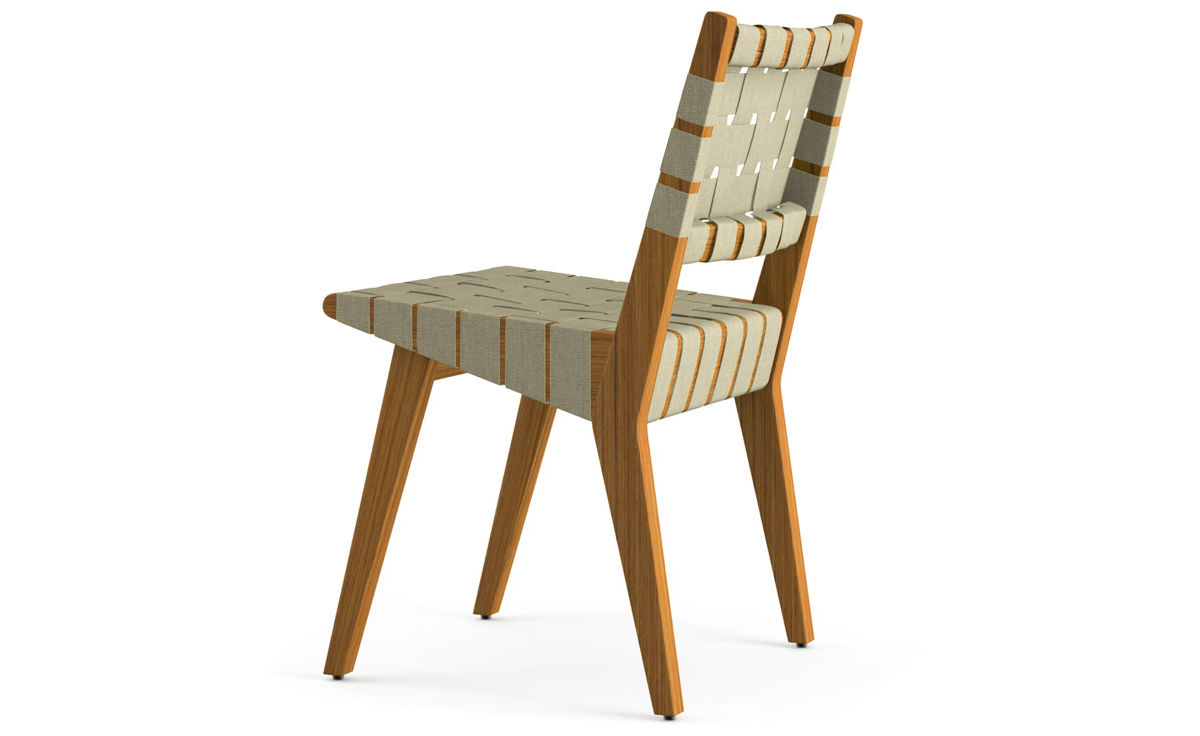 jens risom outdoor side chair