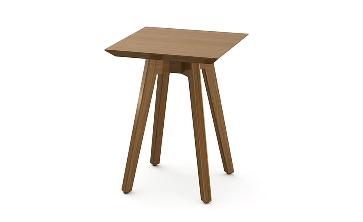 risom outdoor square side table