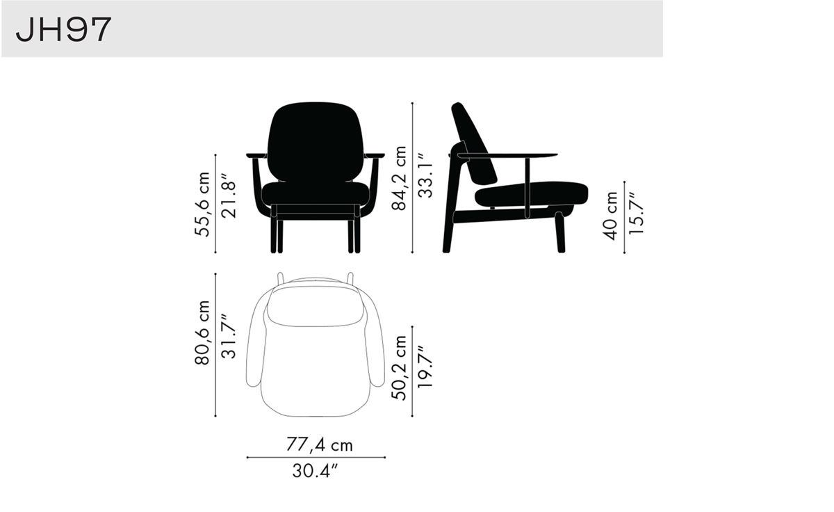 jh97 fred lounge chair