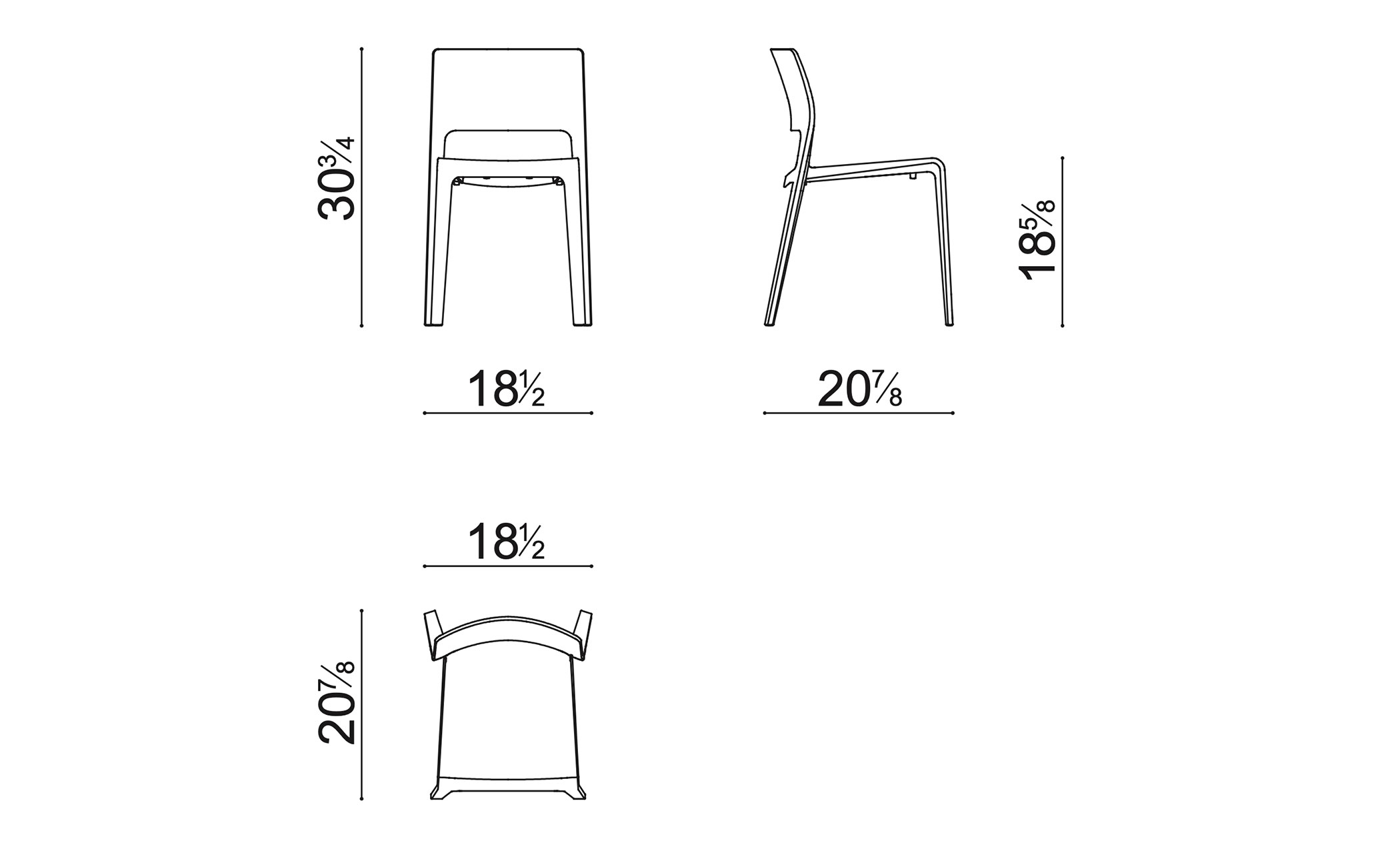 Juno 02 Stacking Chair