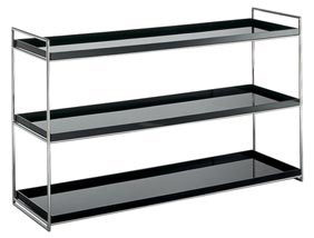 kartell trays 3 shelf bookcase