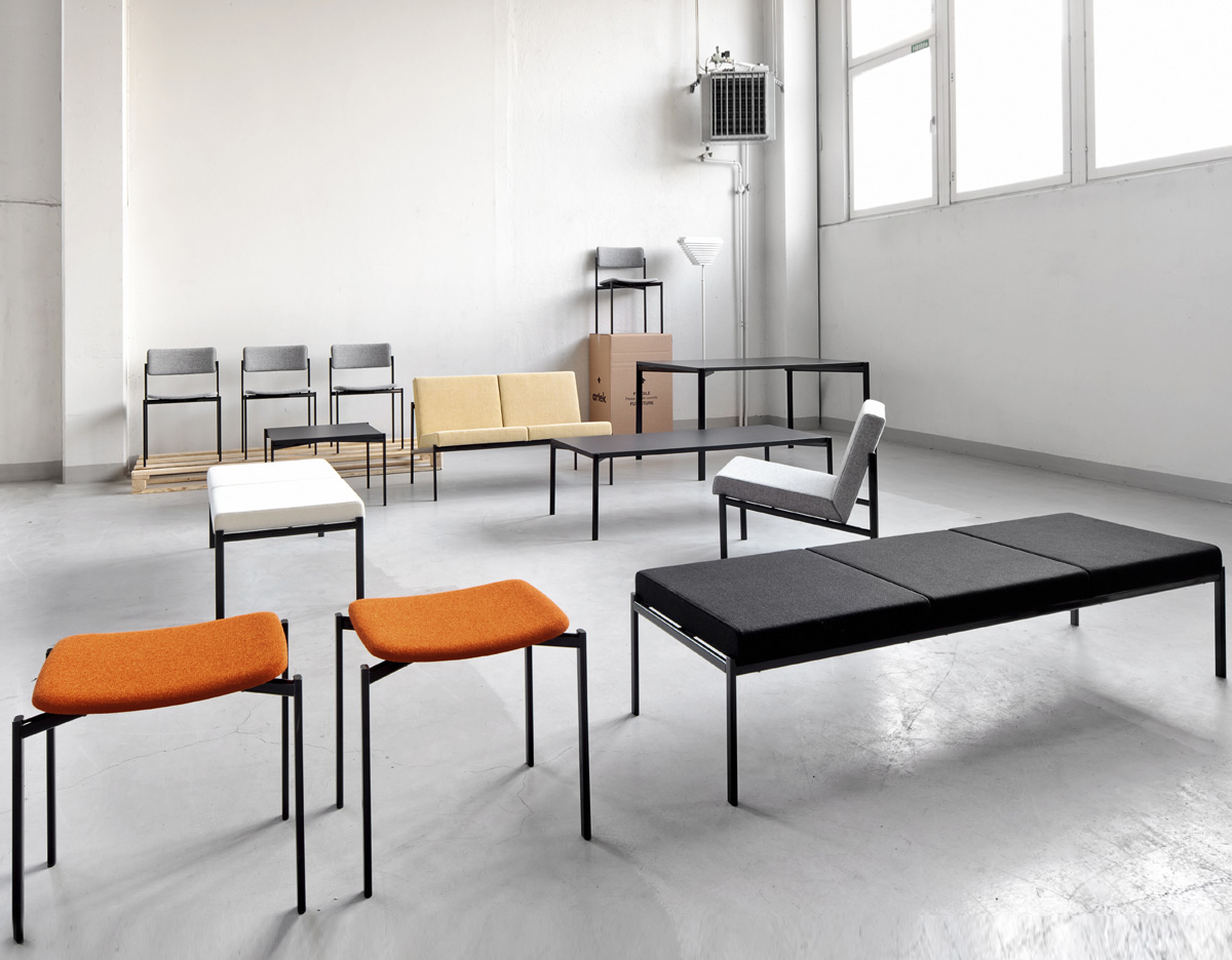 kiki 1-seater bench