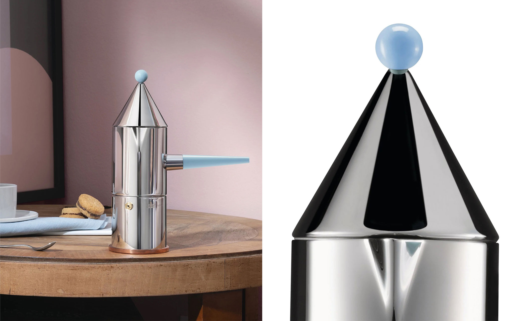 la conica manico lungo espresso coffee maker